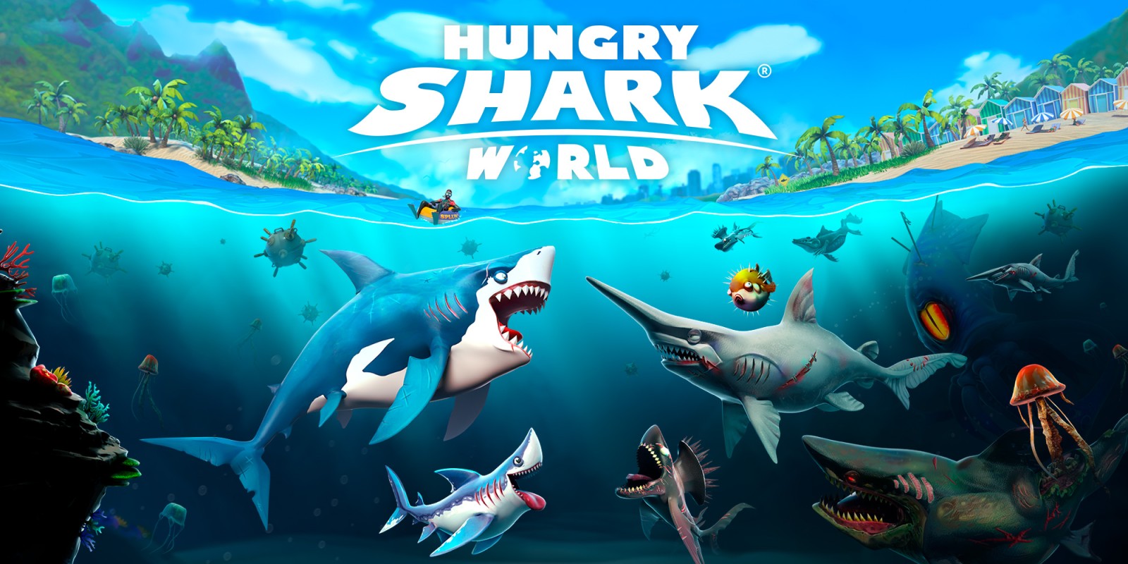 Hungry Shark World Wallpapers