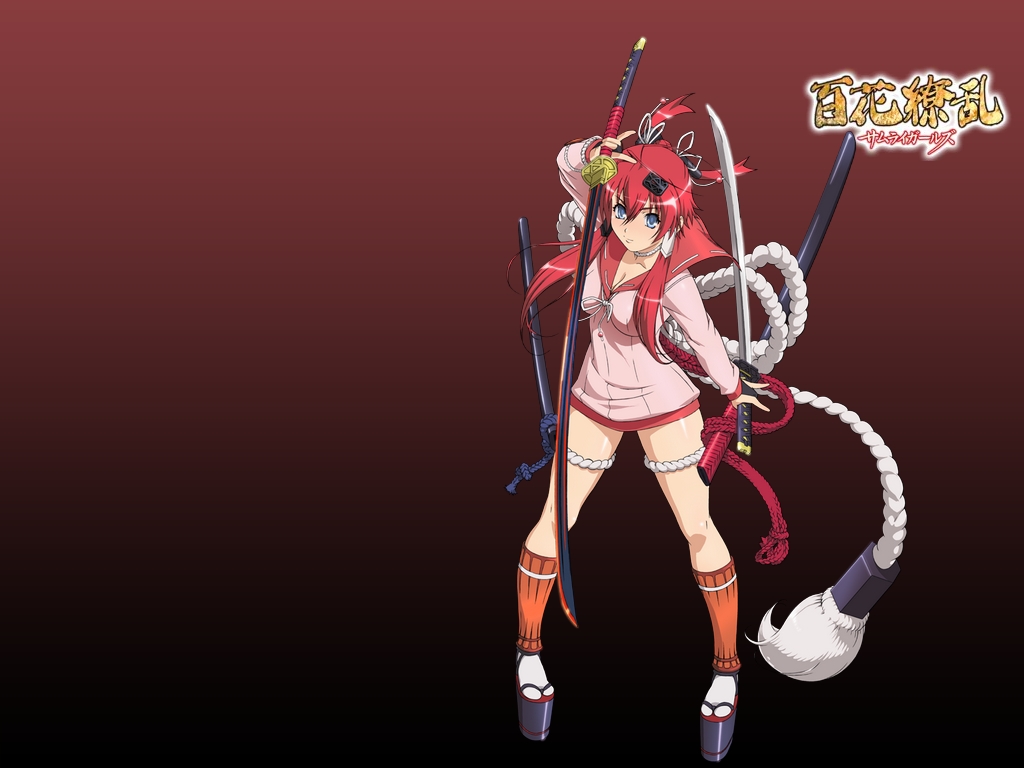 Hyakka Ryouran Samurai Girls Wallpapers