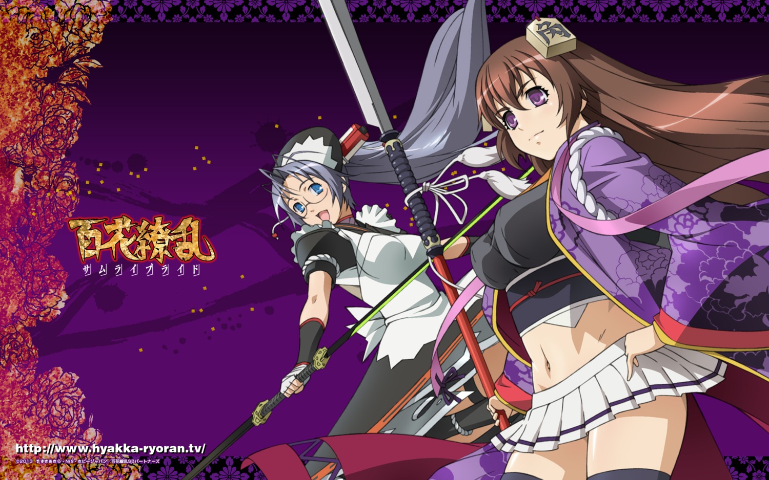 Hyakka Ryouran Samurai Girls Wallpapers