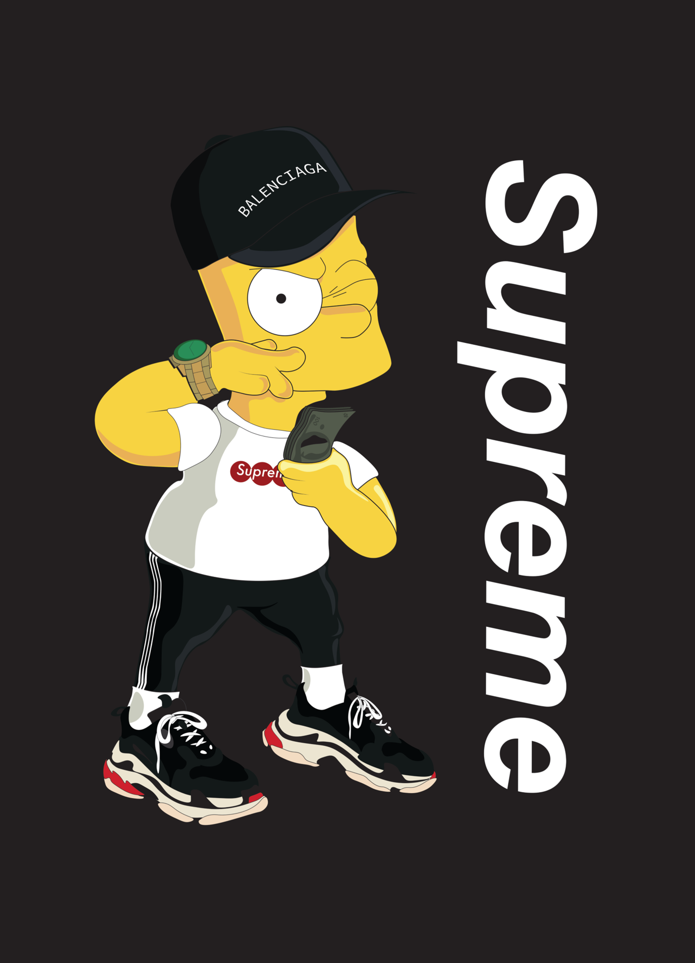 Hypebeast Bart Simpson Wallpapers