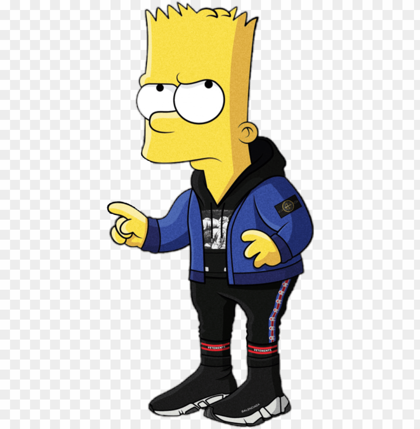 Hypebeast Bart Simpson Wallpapers