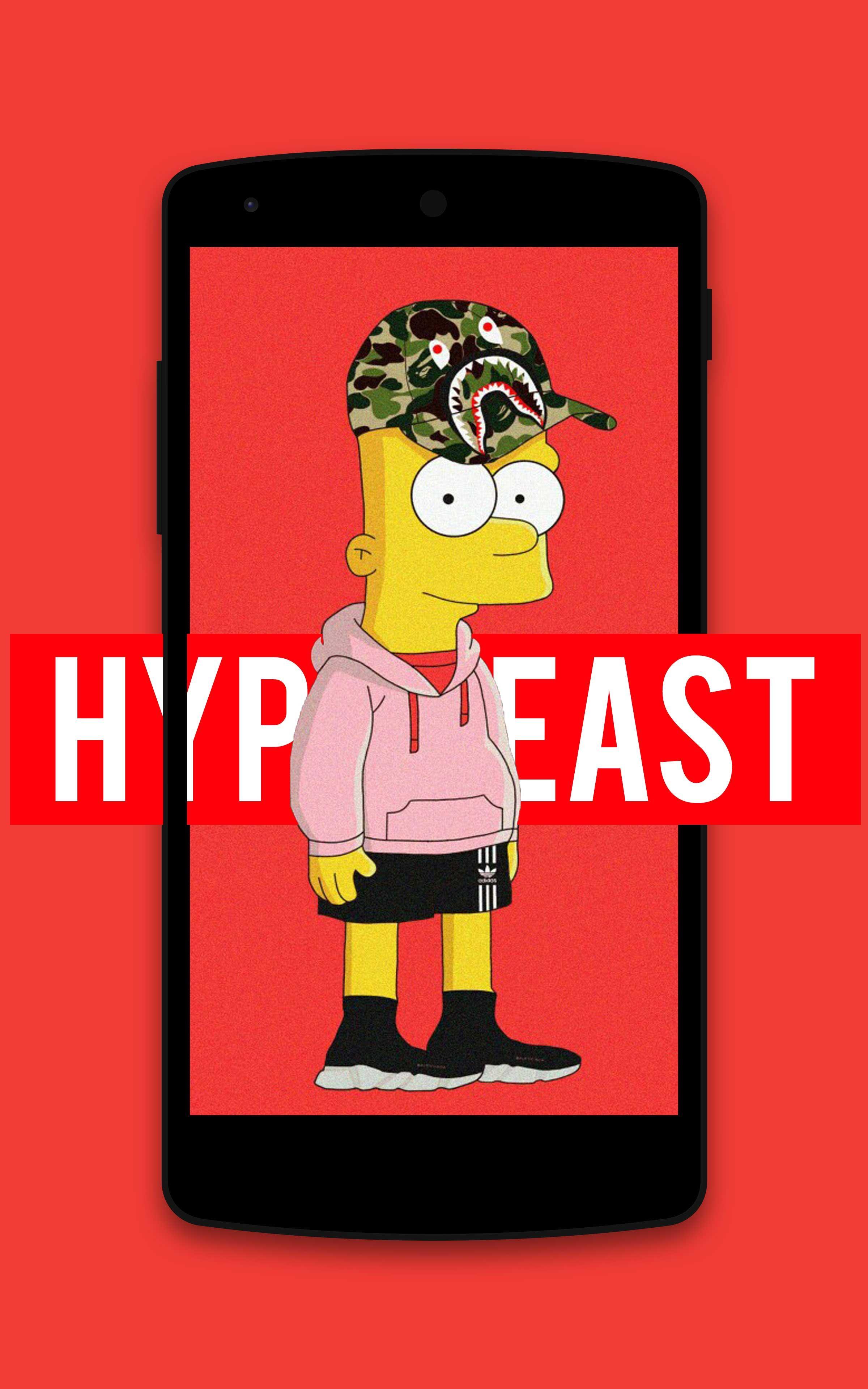 Hypebeast Bart Simpson Wallpapers