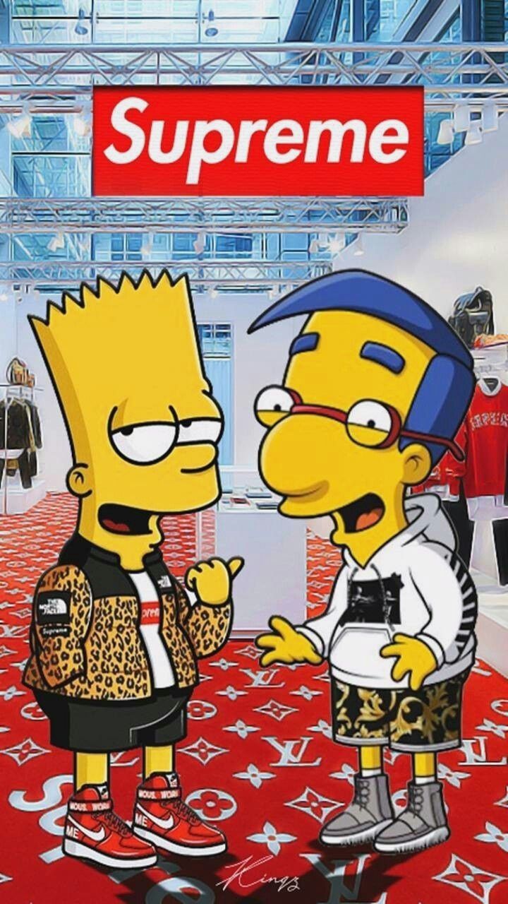 Hypebeast Bart Simpson Wallpapers