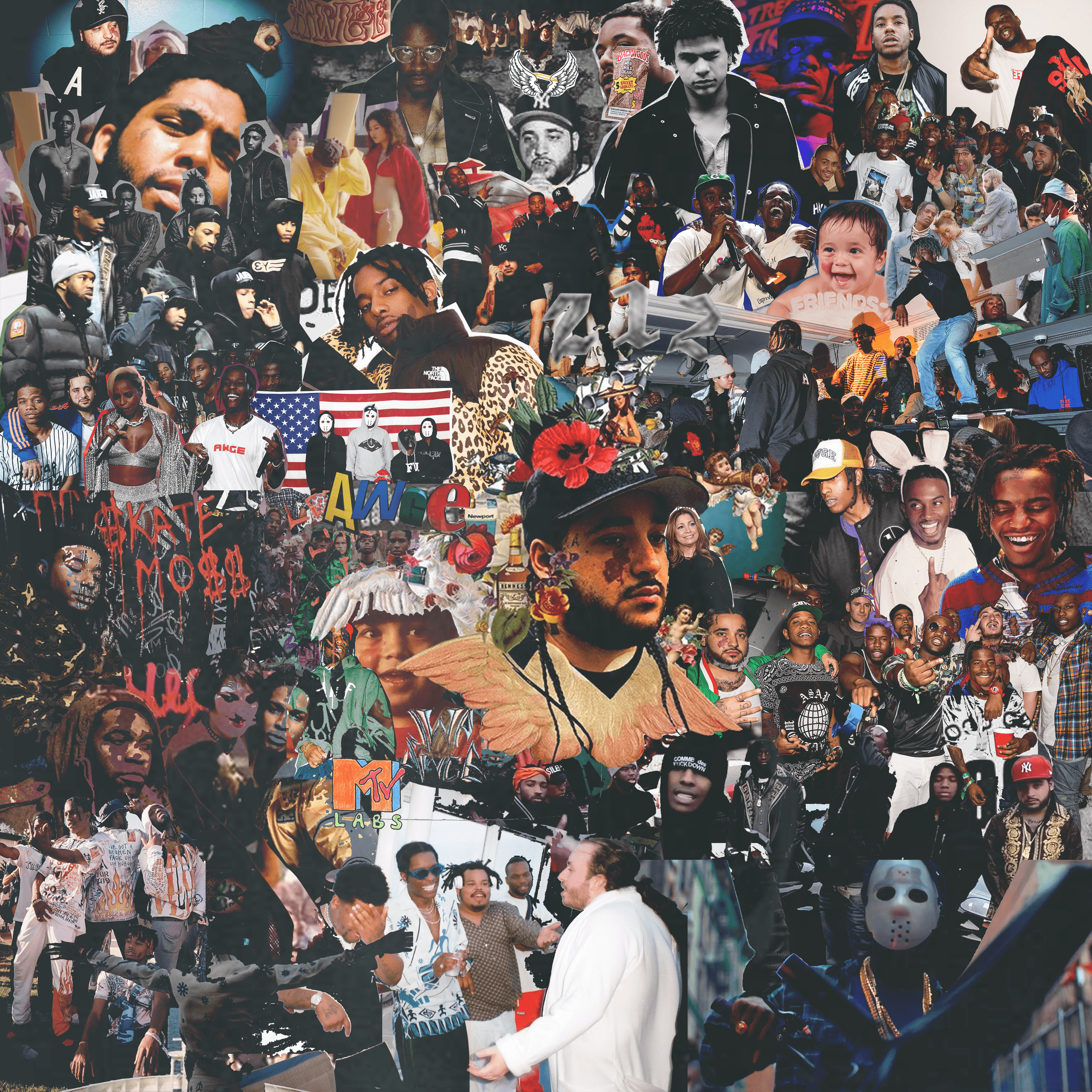 Hypebeast Collage Wallpapers