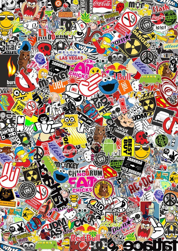 Hypebeast Sticker Wallpapers