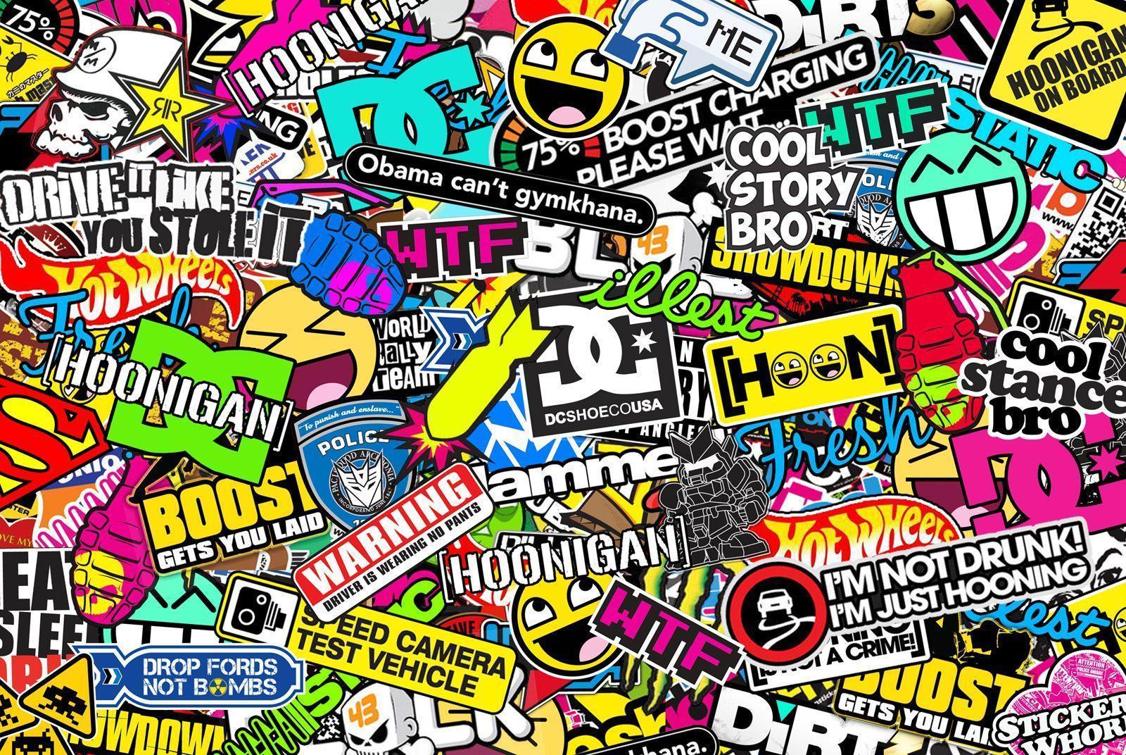 Hypebeast Sticker Wallpapers