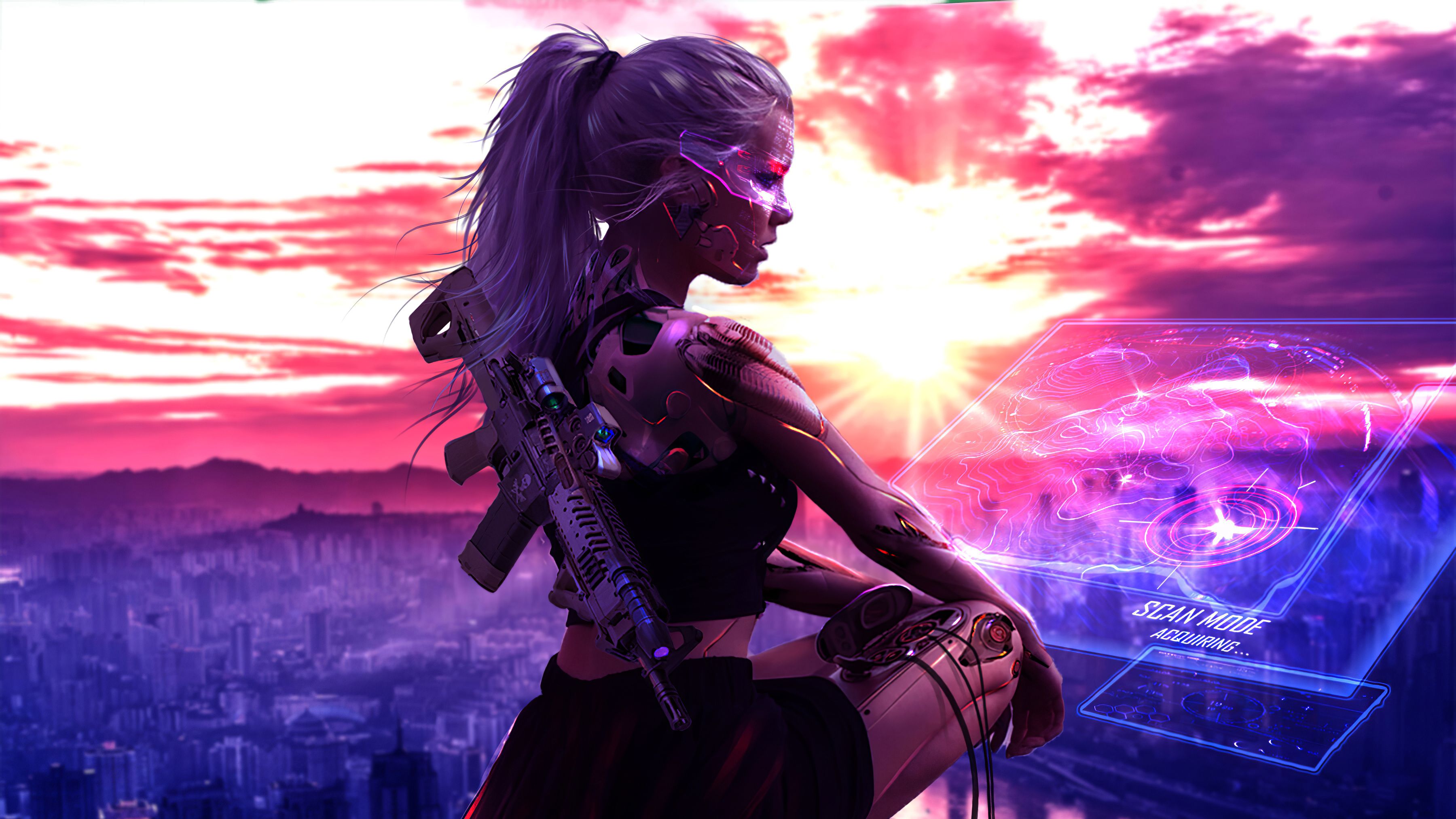 Hyper Scape 2021 Cyberpunk Girl Wallpapers