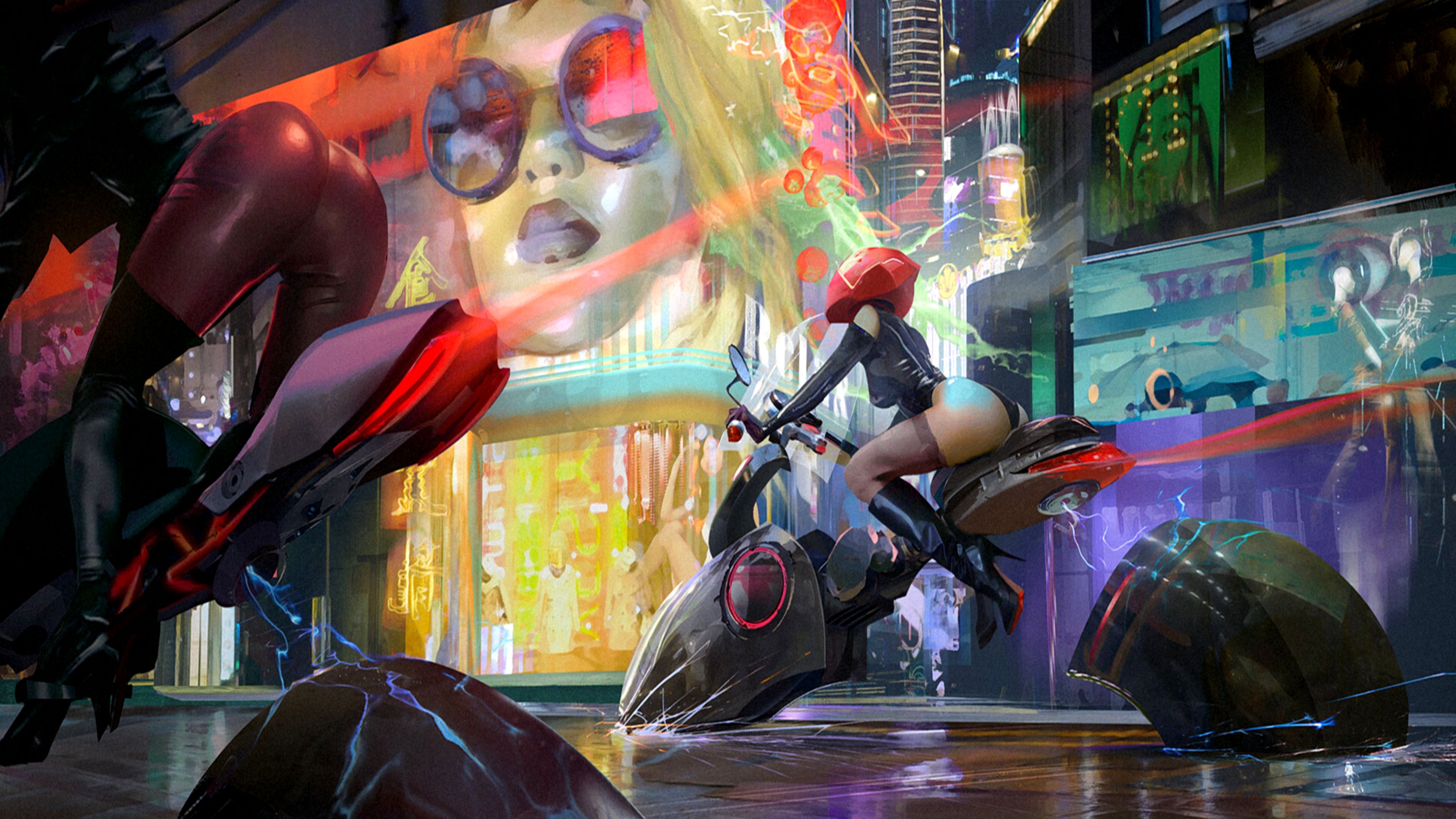 Hyper Scape 2021 Cyberpunk Girl Wallpapers