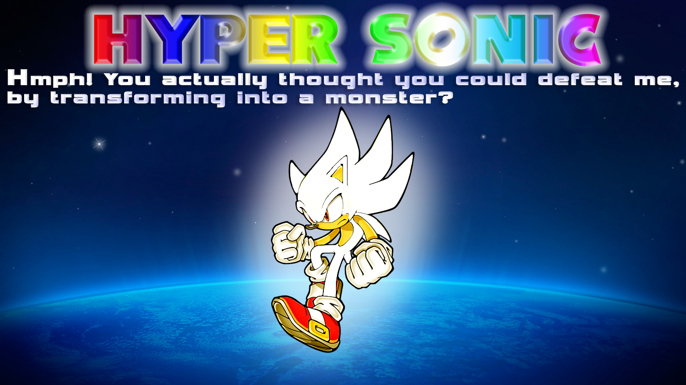 Hyper Sonic Wallpapers