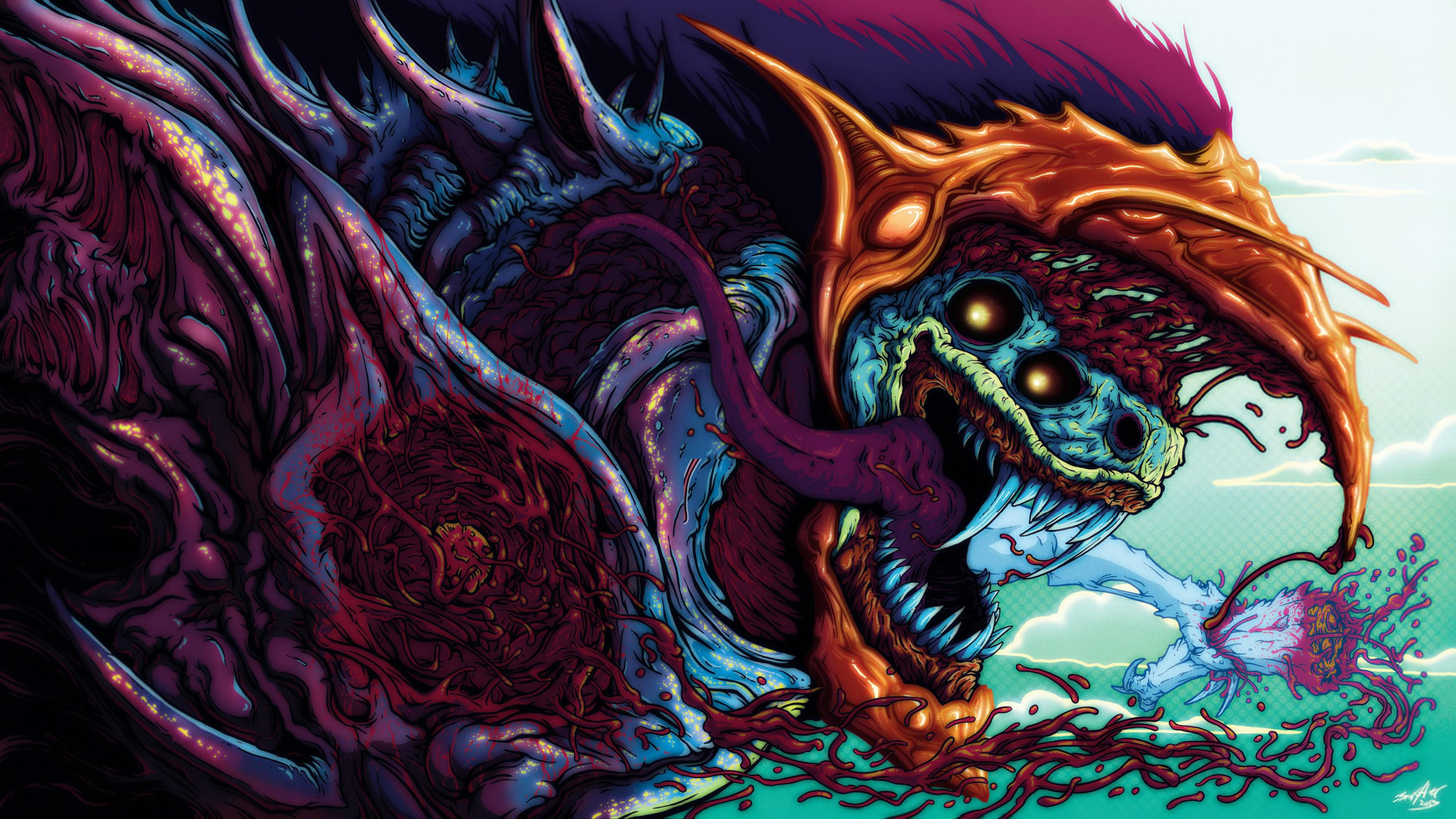 Hyperbeast Background