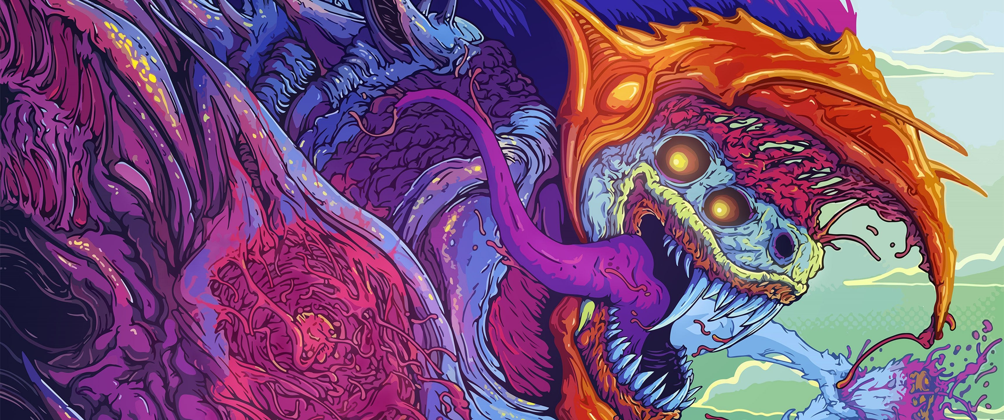 Hyperbeast Background