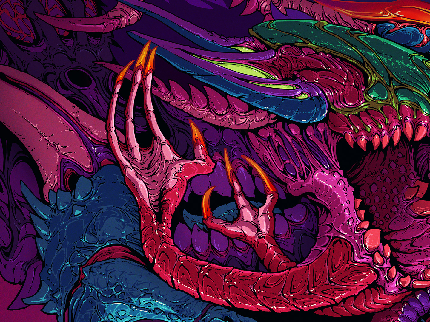 Hyperbeast Background