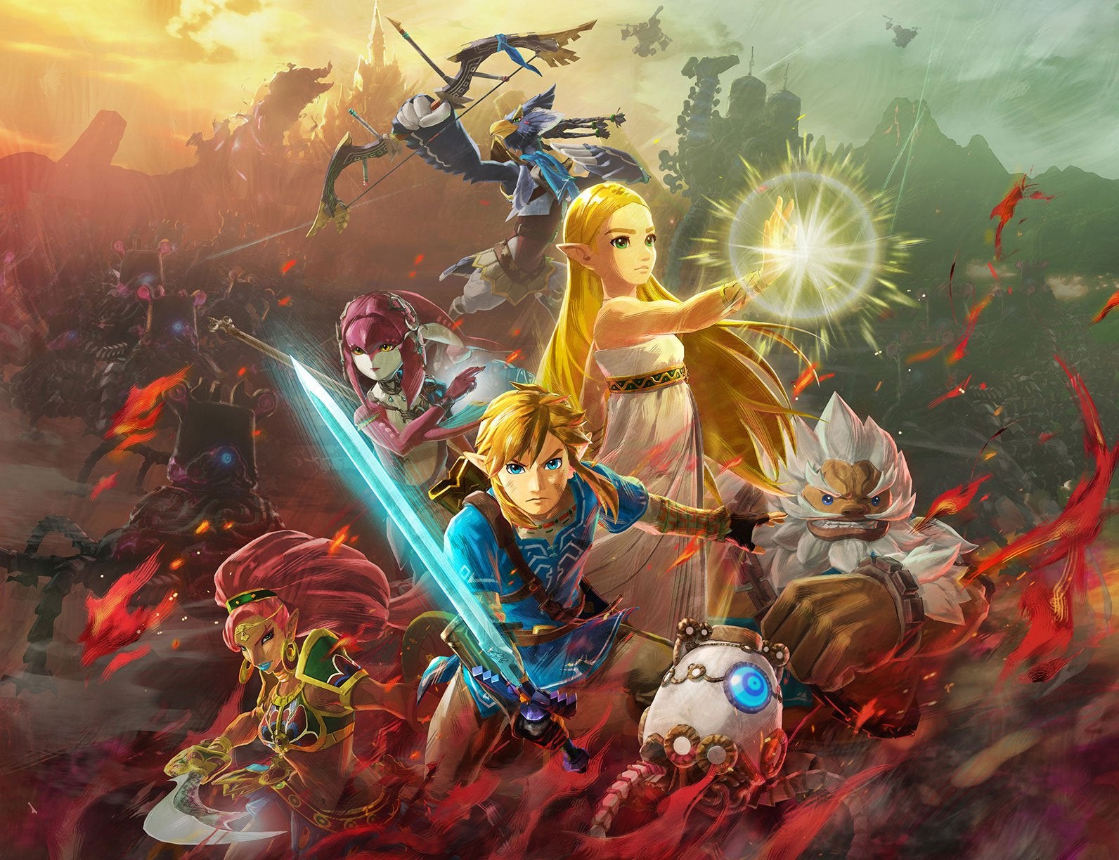 Hyrule Warriors Age Of Calamity Wallpapers