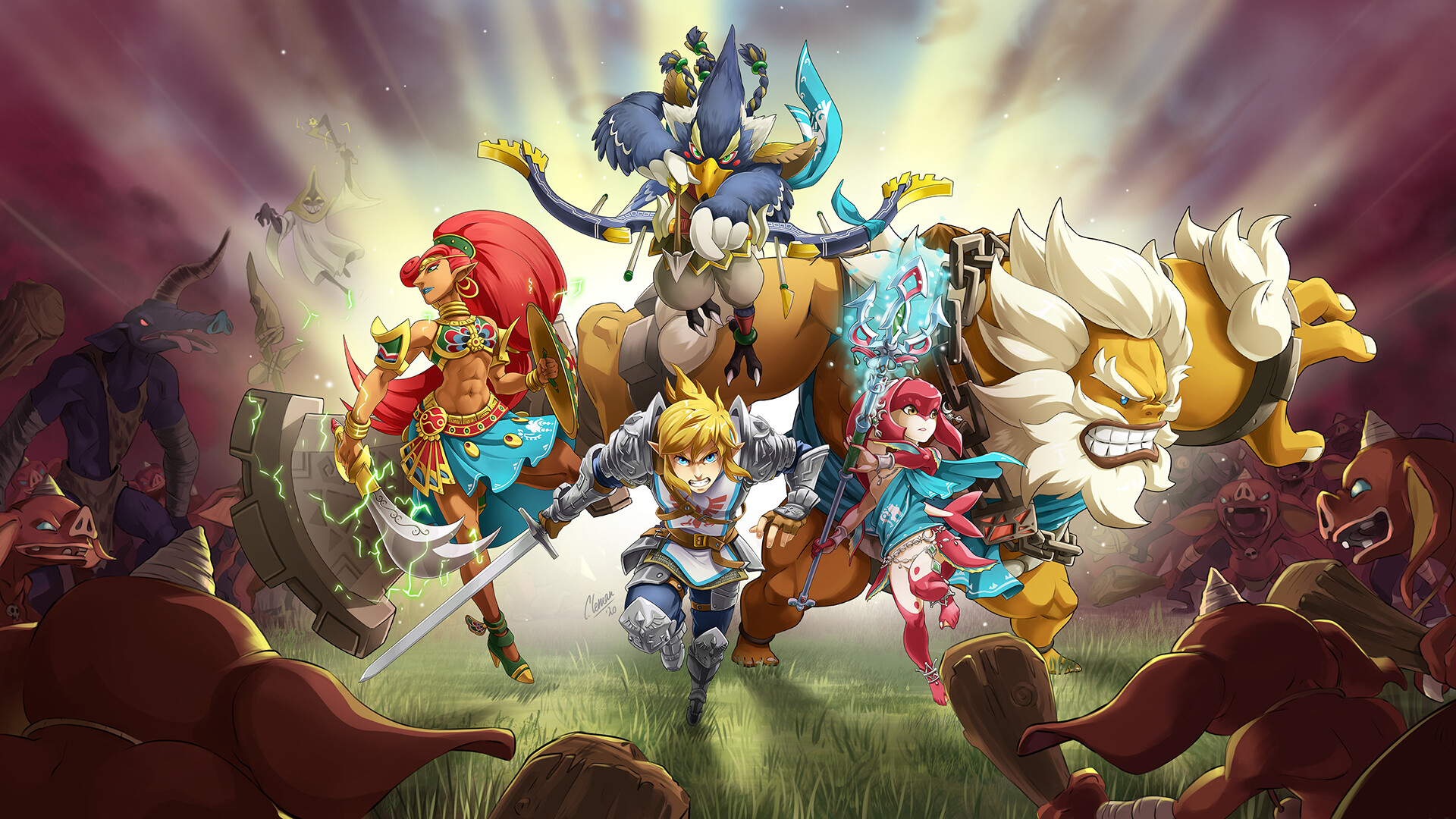 Hyrule Warriors Age Of Calamity Wallpapers