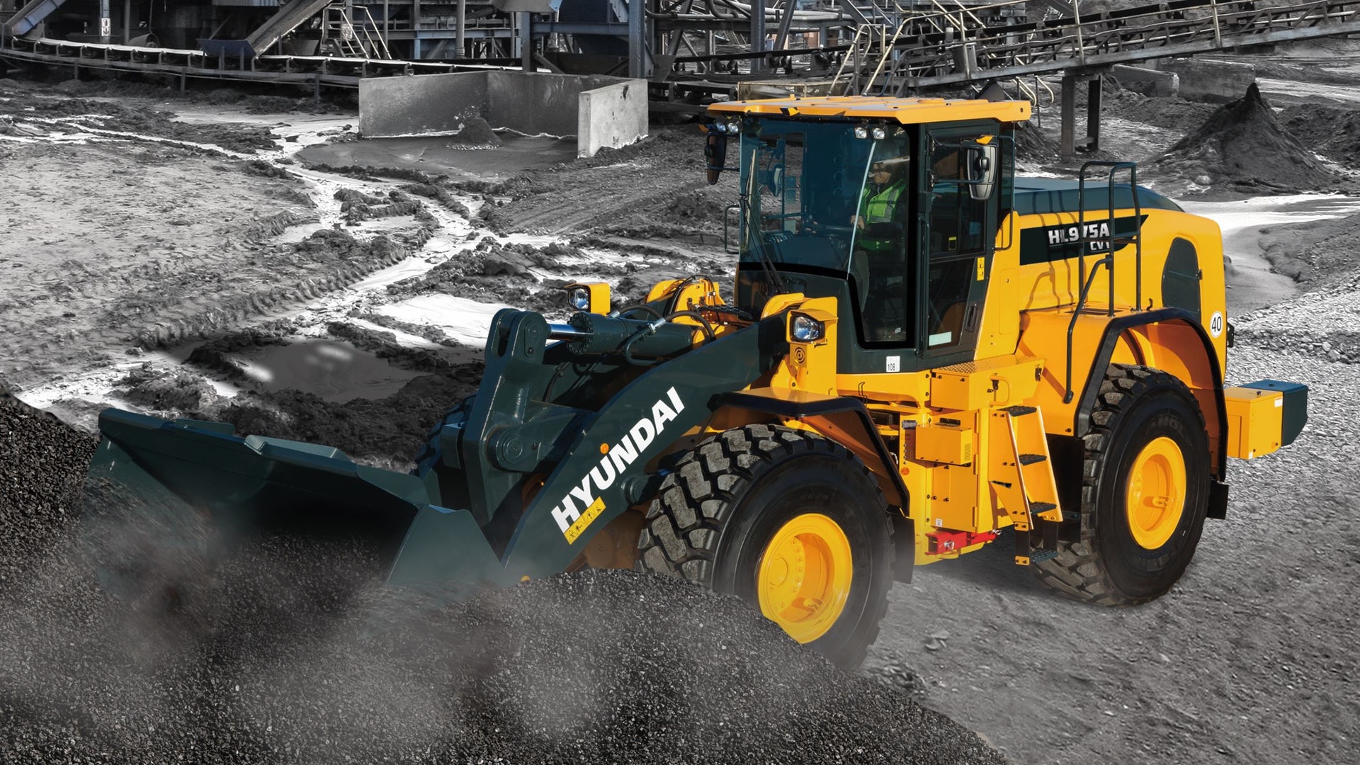 Hyundai Wheel Loader Wallpapers