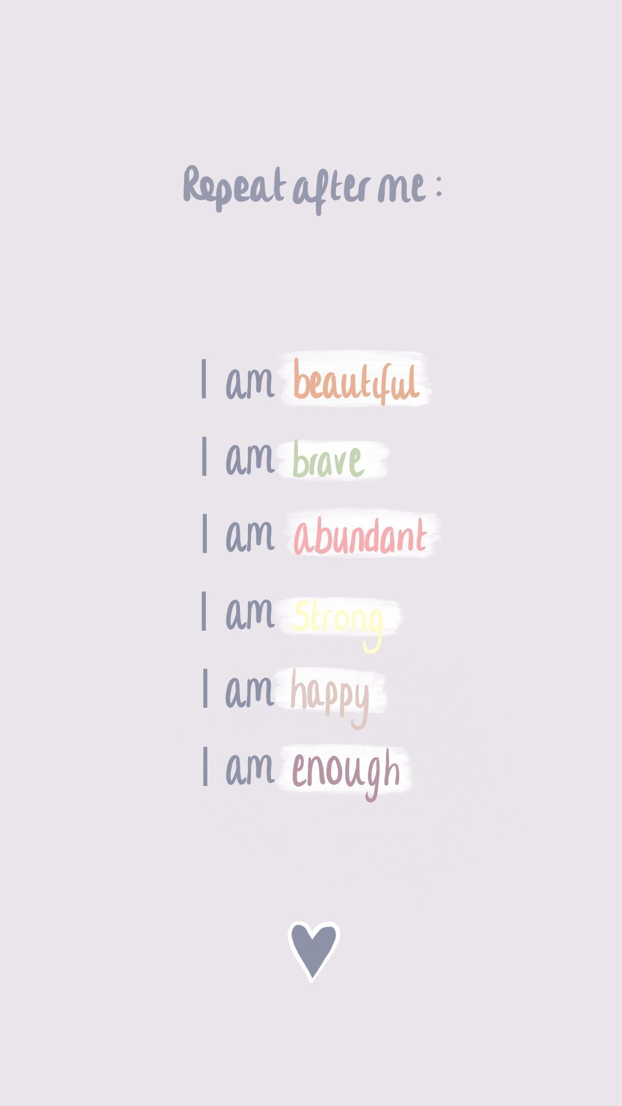 I Am Enough Wallpapers