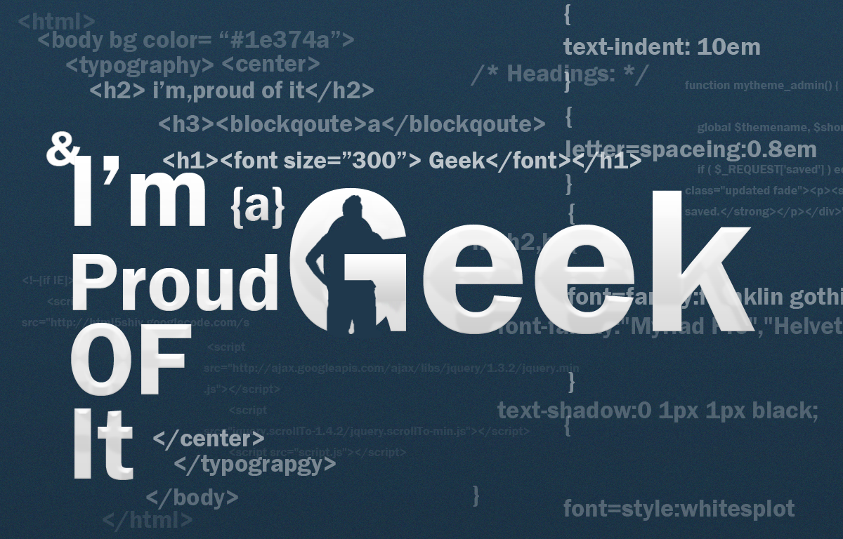 I Am Geek Wallpapers