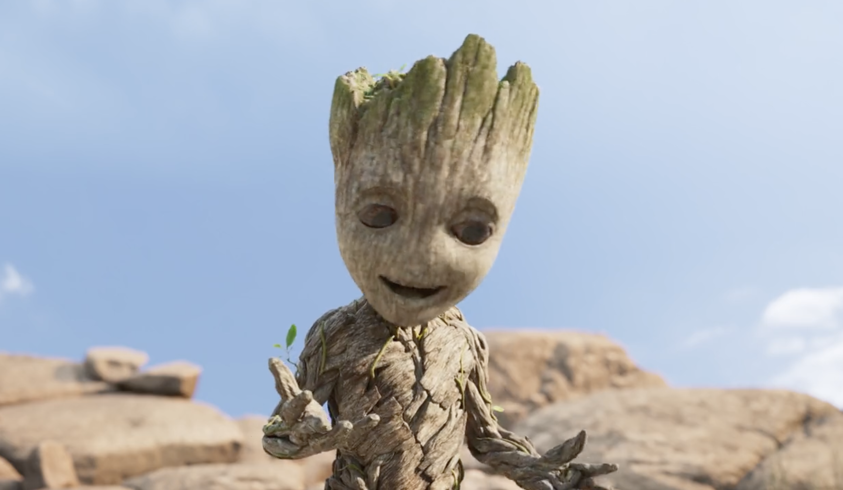 I Am Groot Disney Logo Wallpapers