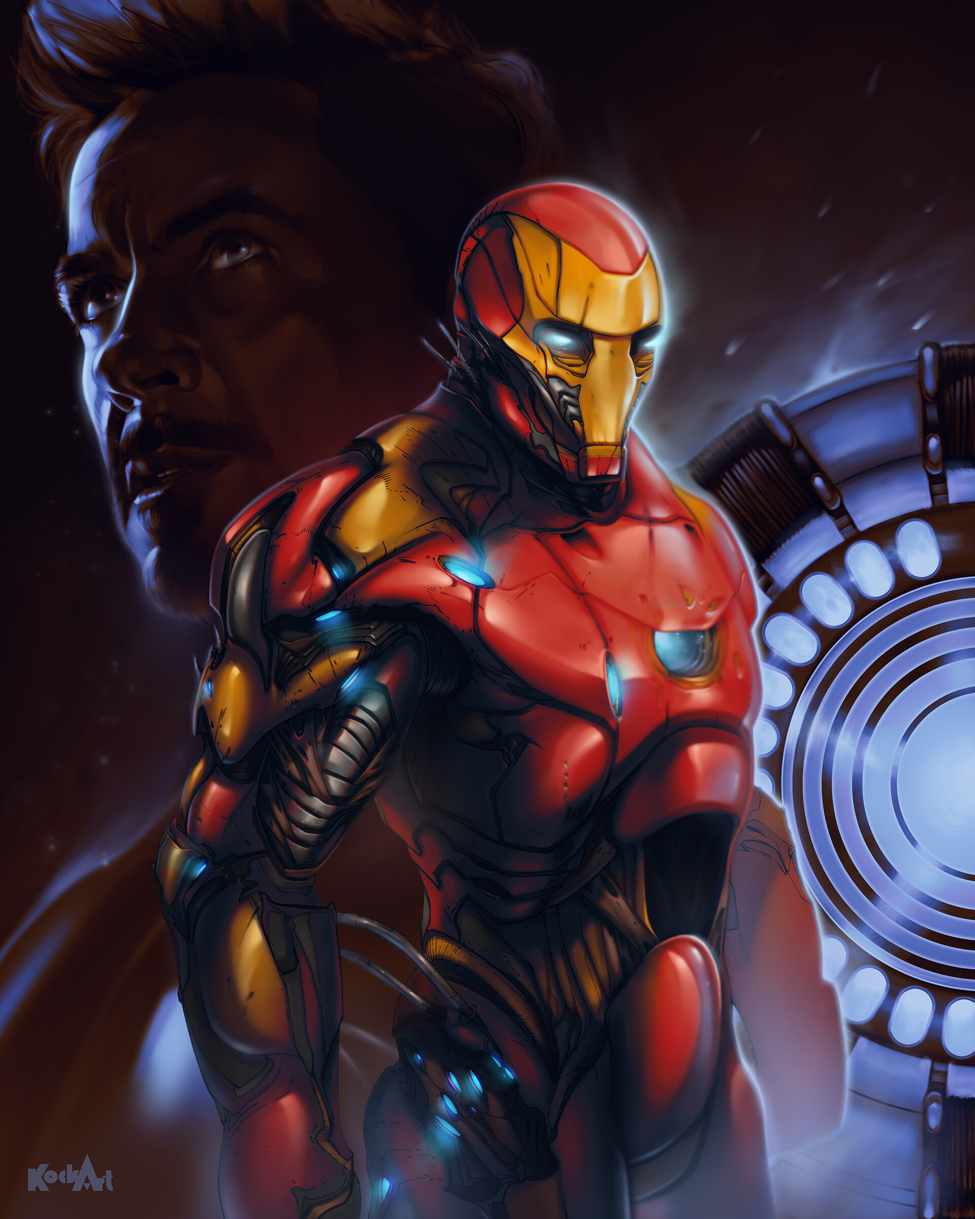 I Am Iron Man Art Wallpapers