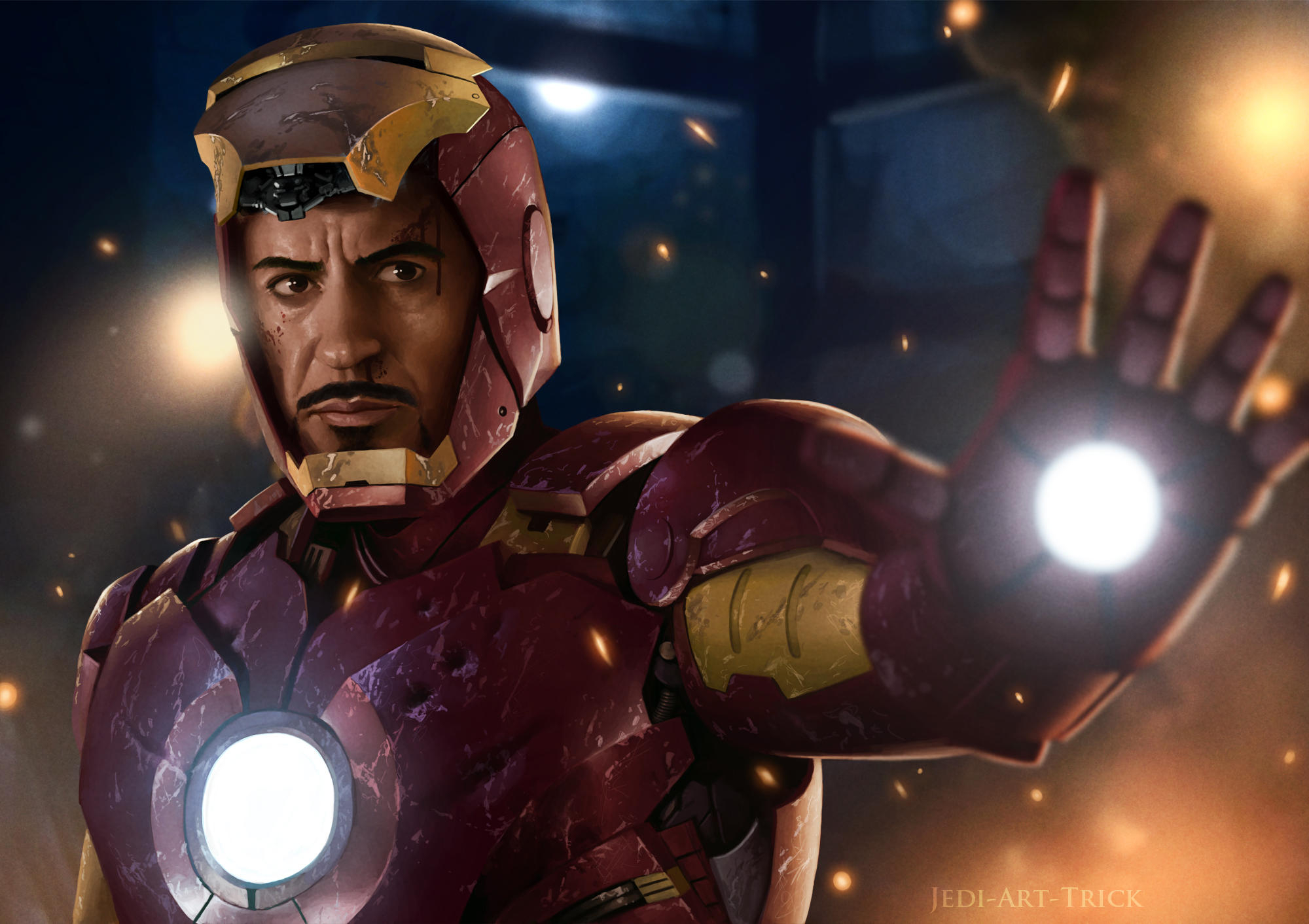 I Am Iron Man Art Wallpapers