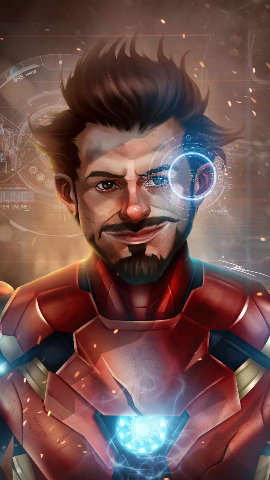 I Am Iron Man Art Wallpapers