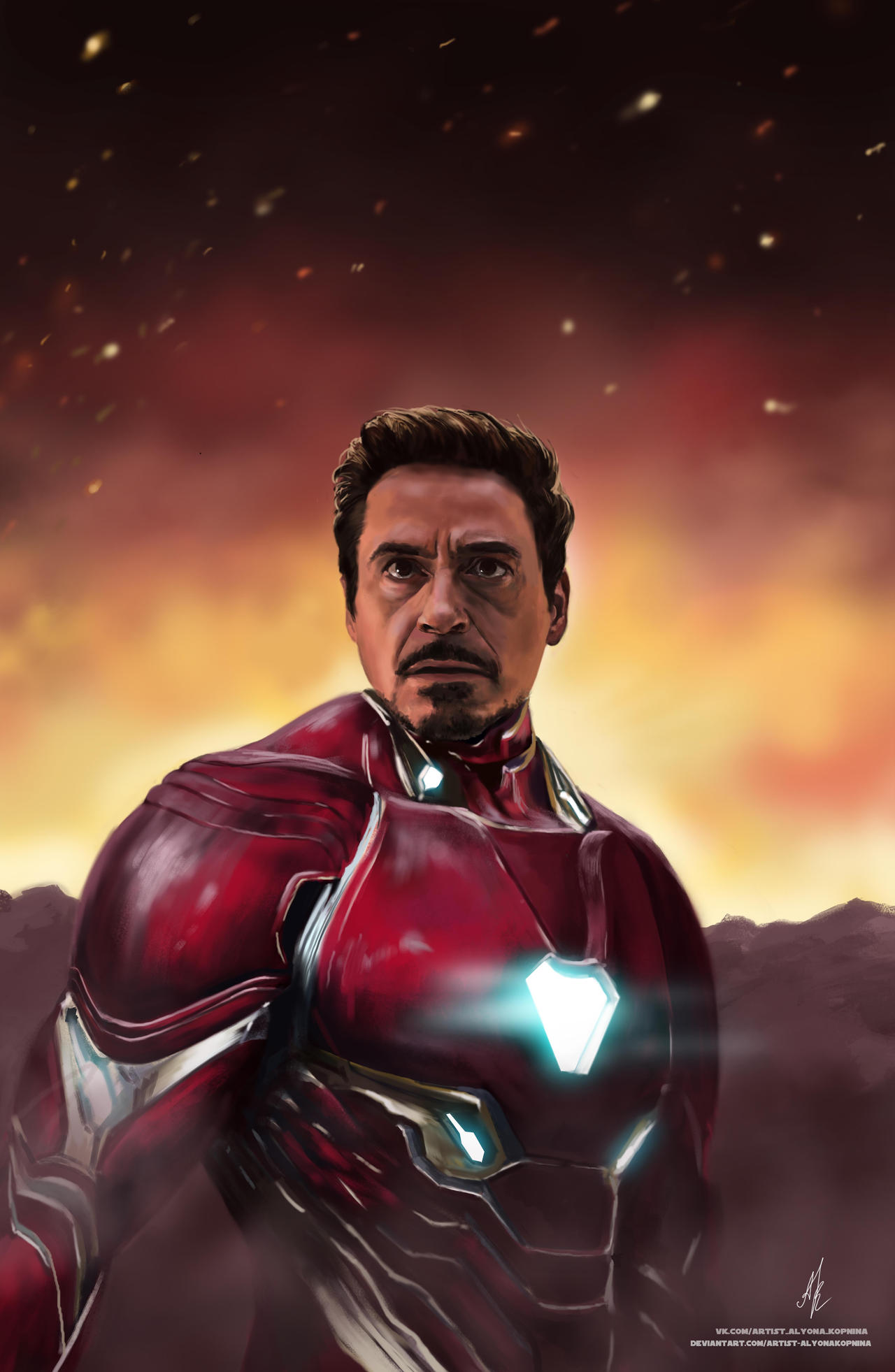 I Am Iron Man Art Wallpapers