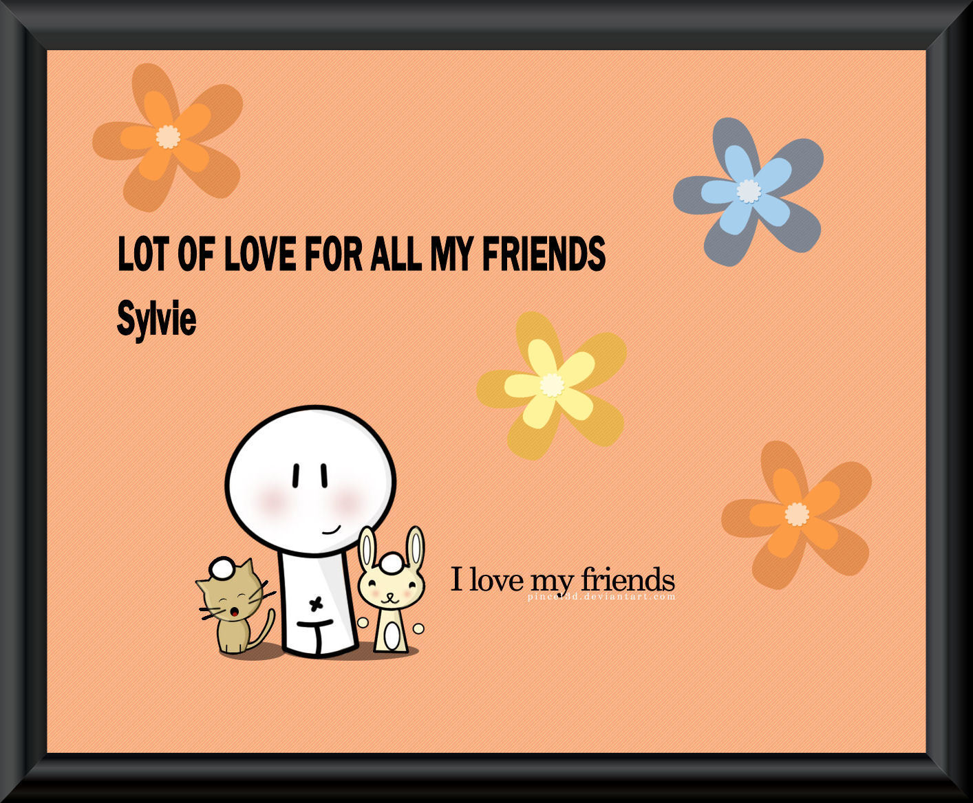 I Love My Friends Images Wallpapers