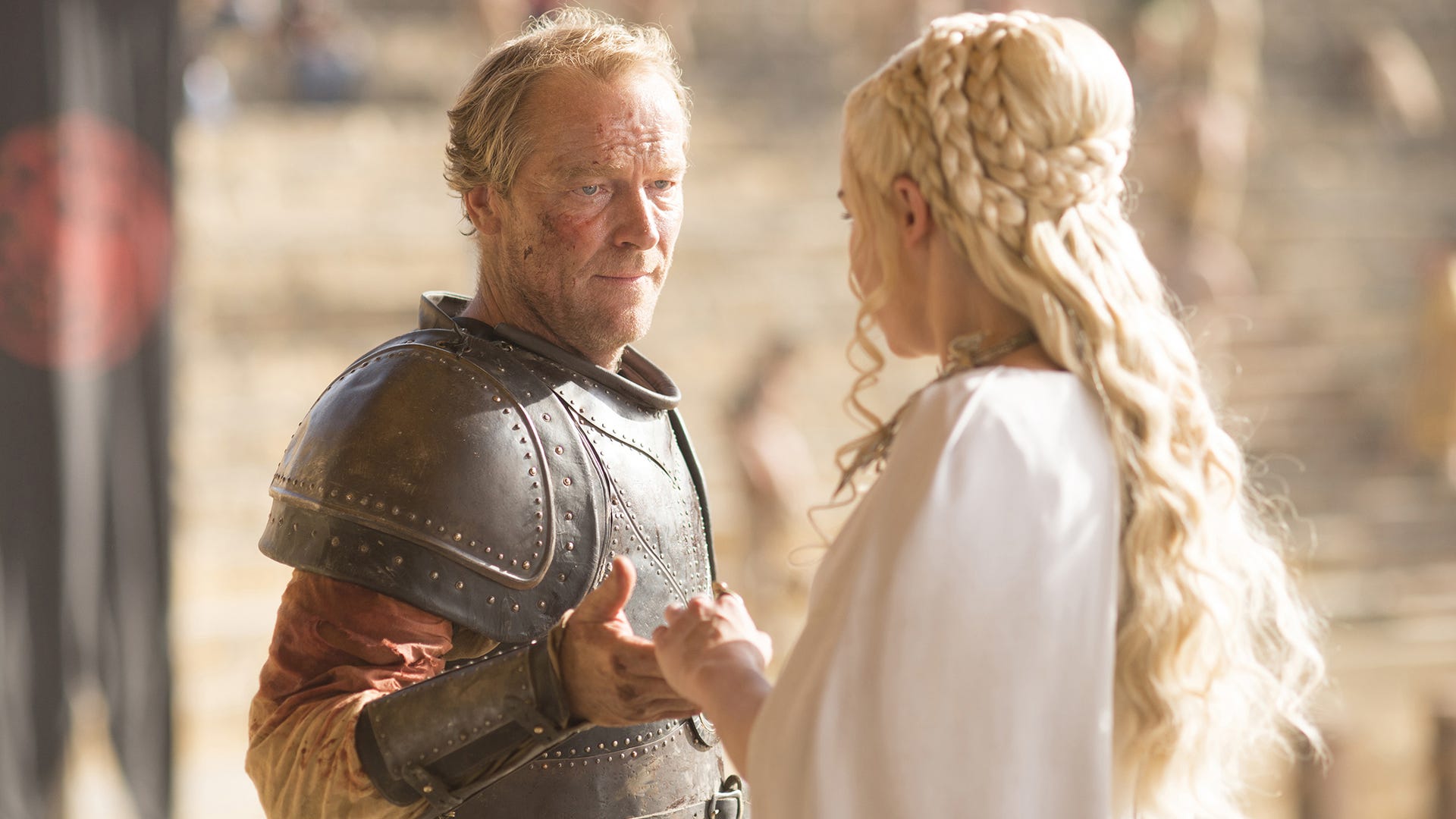 Iain Glen As Jorah Mormont In Game Of Thrones Season 7 Wallpapers