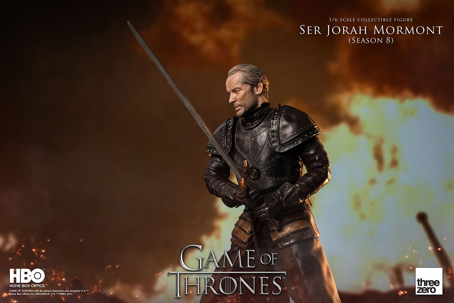 Iain Glen As Jorah Mormont In Game Of Thrones Season 7 Wallpapers