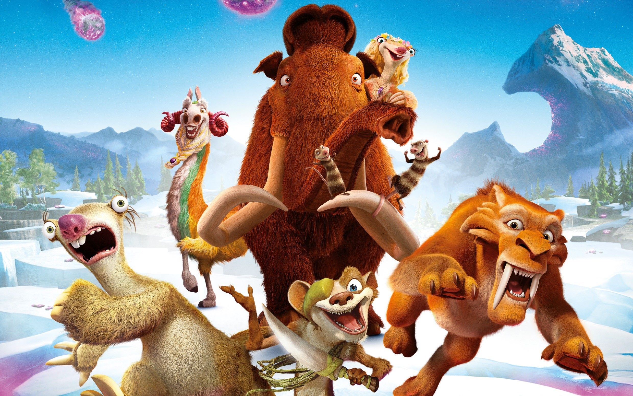 Ice Age Background