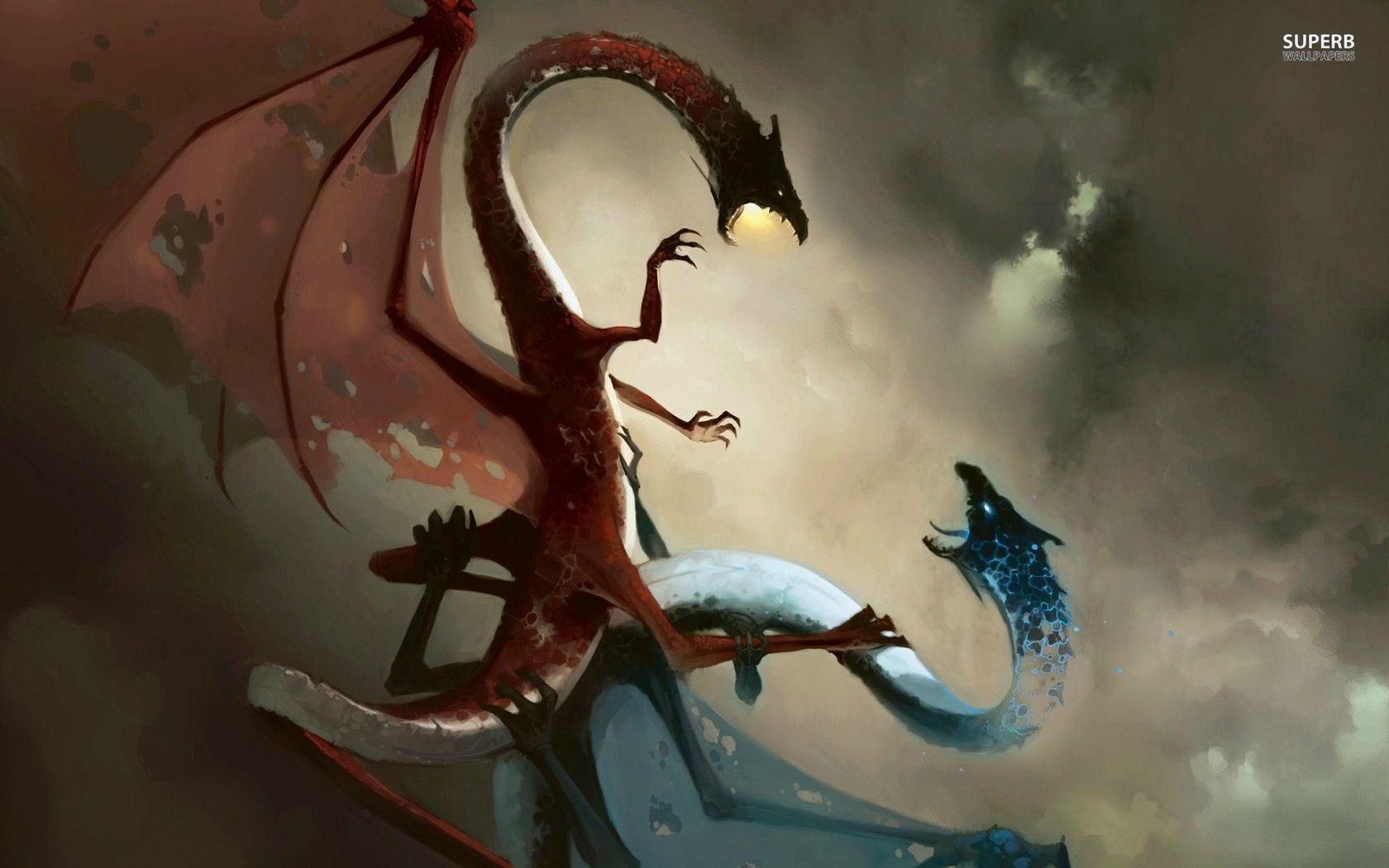 Ice And Fire Dragons
 Wallpapers