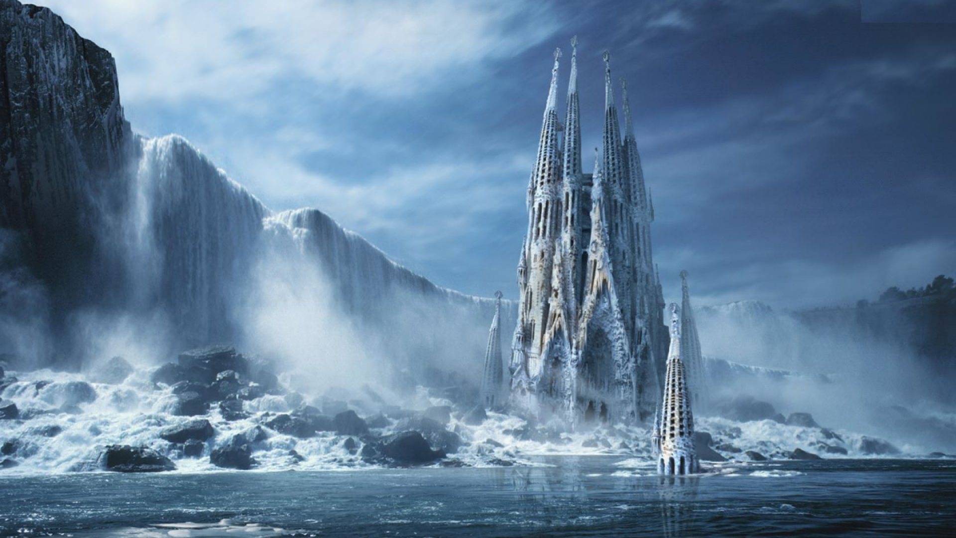 Ice Castle Art Wallpapers