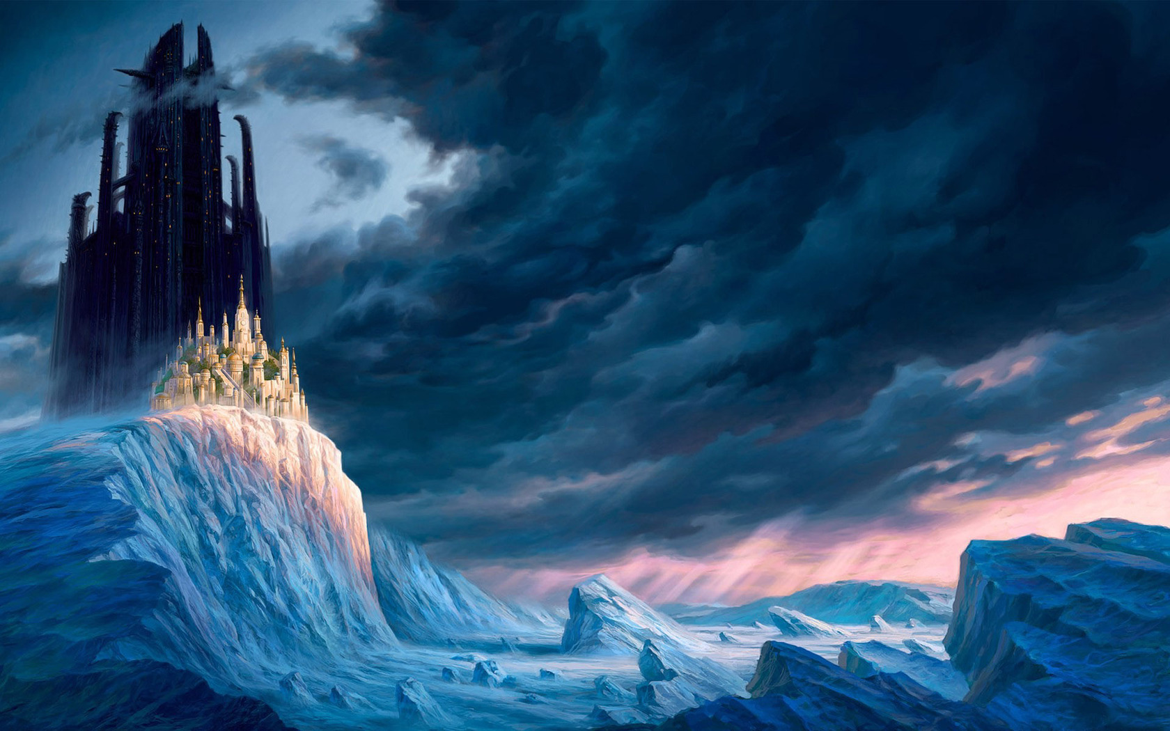 Ice Castle Art Wallpapers