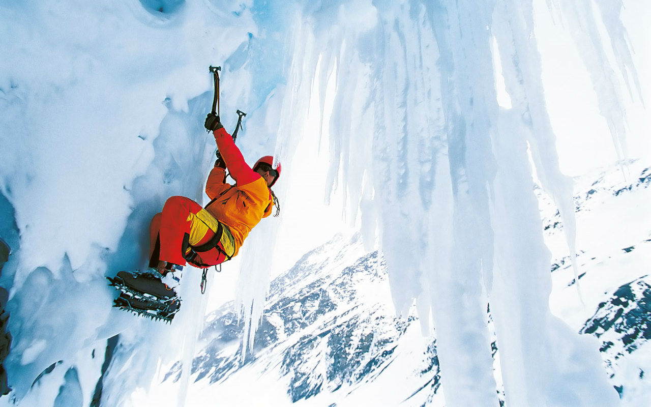 Ice Climbing Wallpapers