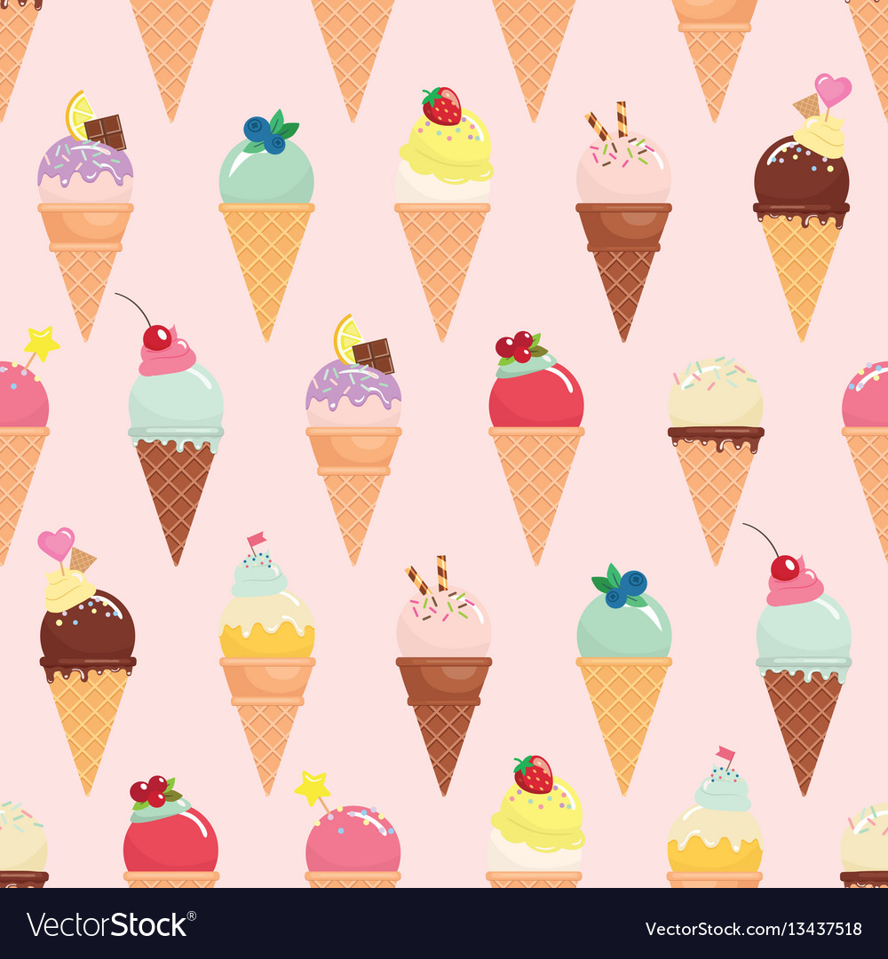 Ice Cream Cone Background