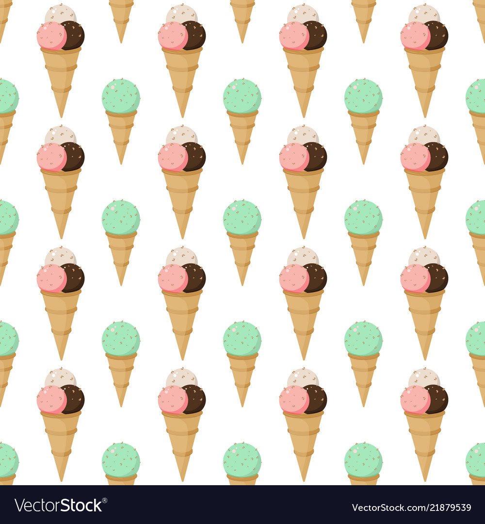 Ice Cream Cone Background