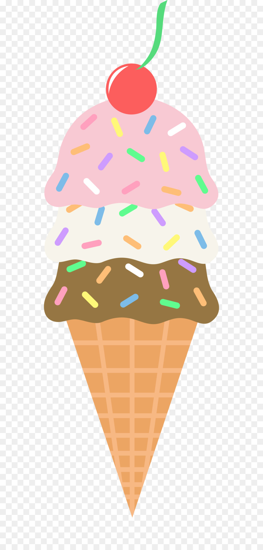 Ice Cream Cone Background