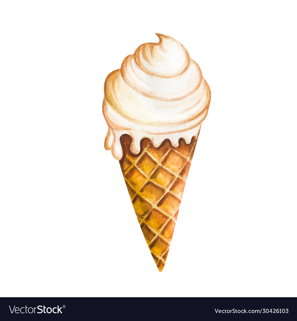 Ice Cream Cone Background