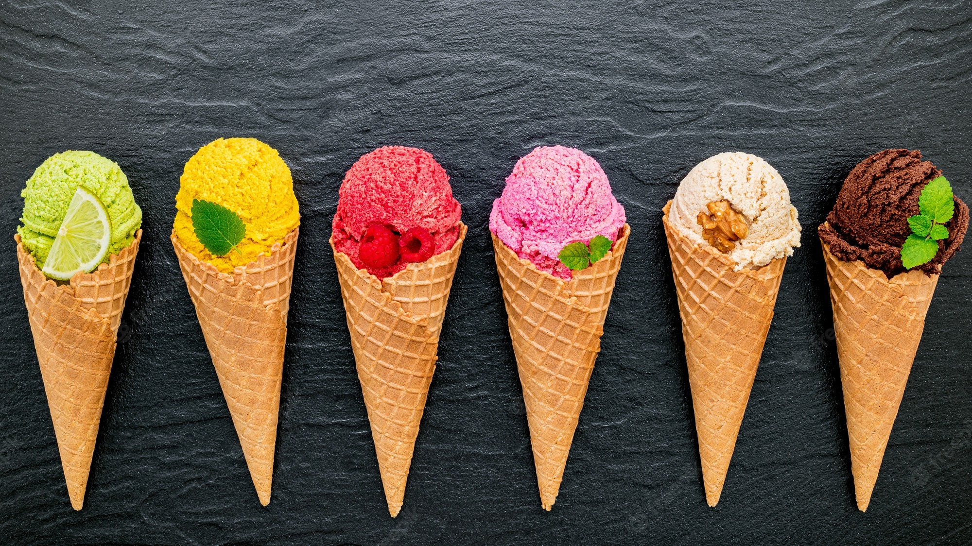 Ice Cream Cone Background