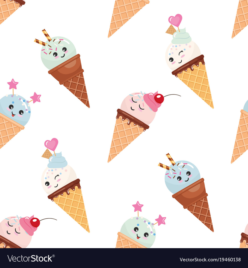 Ice Cream Cone Background