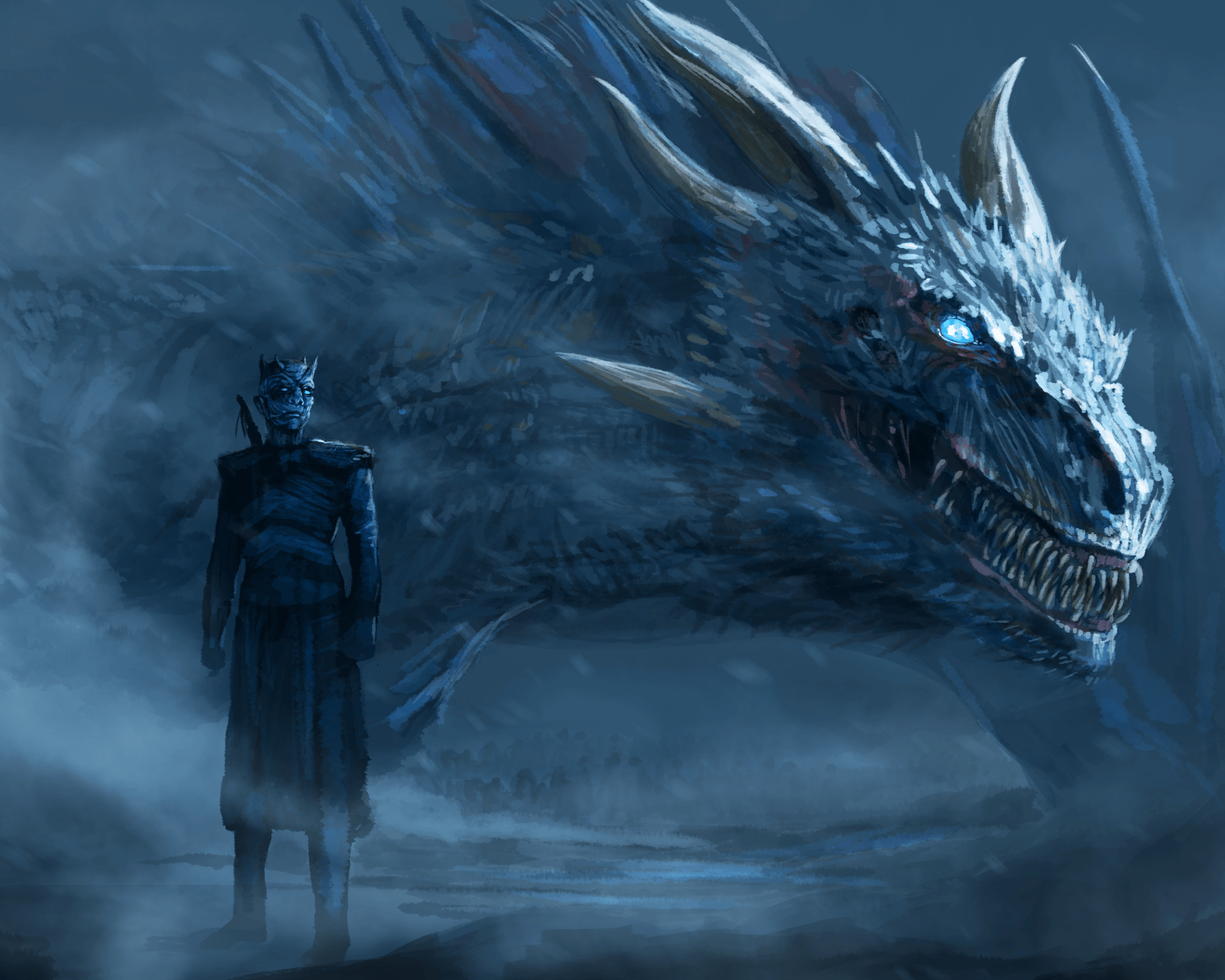Ice Dragon Game Of Thrones 7 Wallpapers