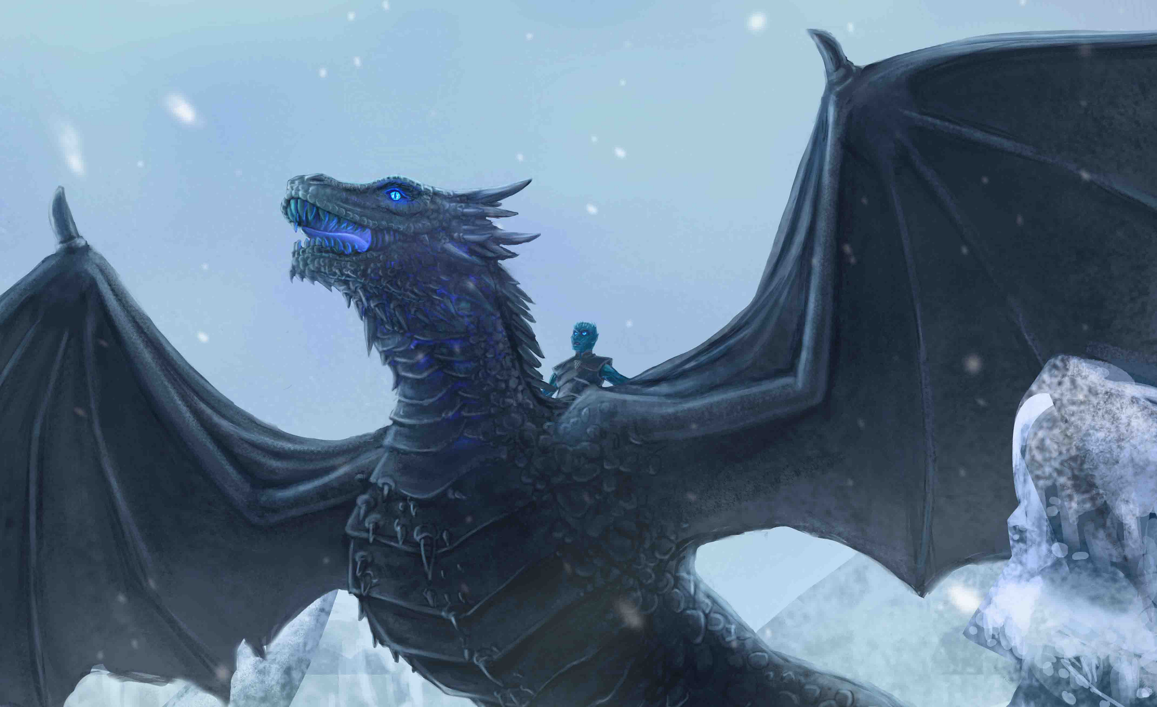 Ice Dragon Game Of Thrones 7 Wallpapers