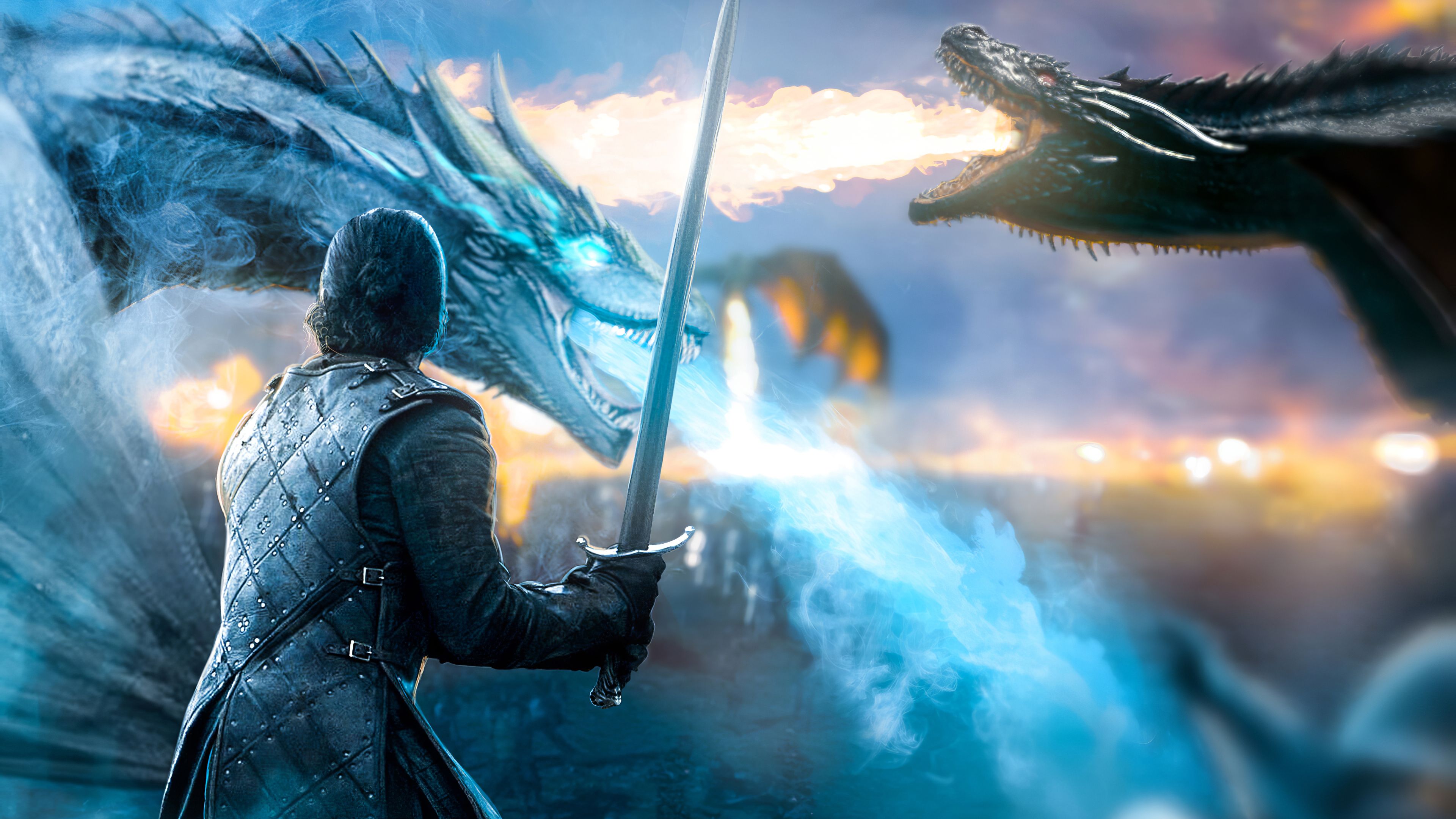 Ice Dragon Game Of Thrones 7 Wallpapers