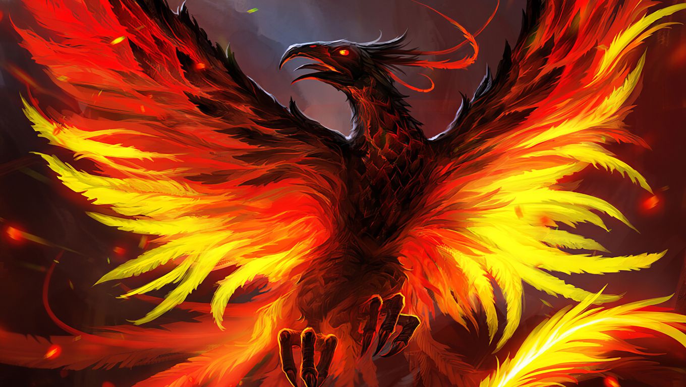 Ice Phoenix Wallpapers