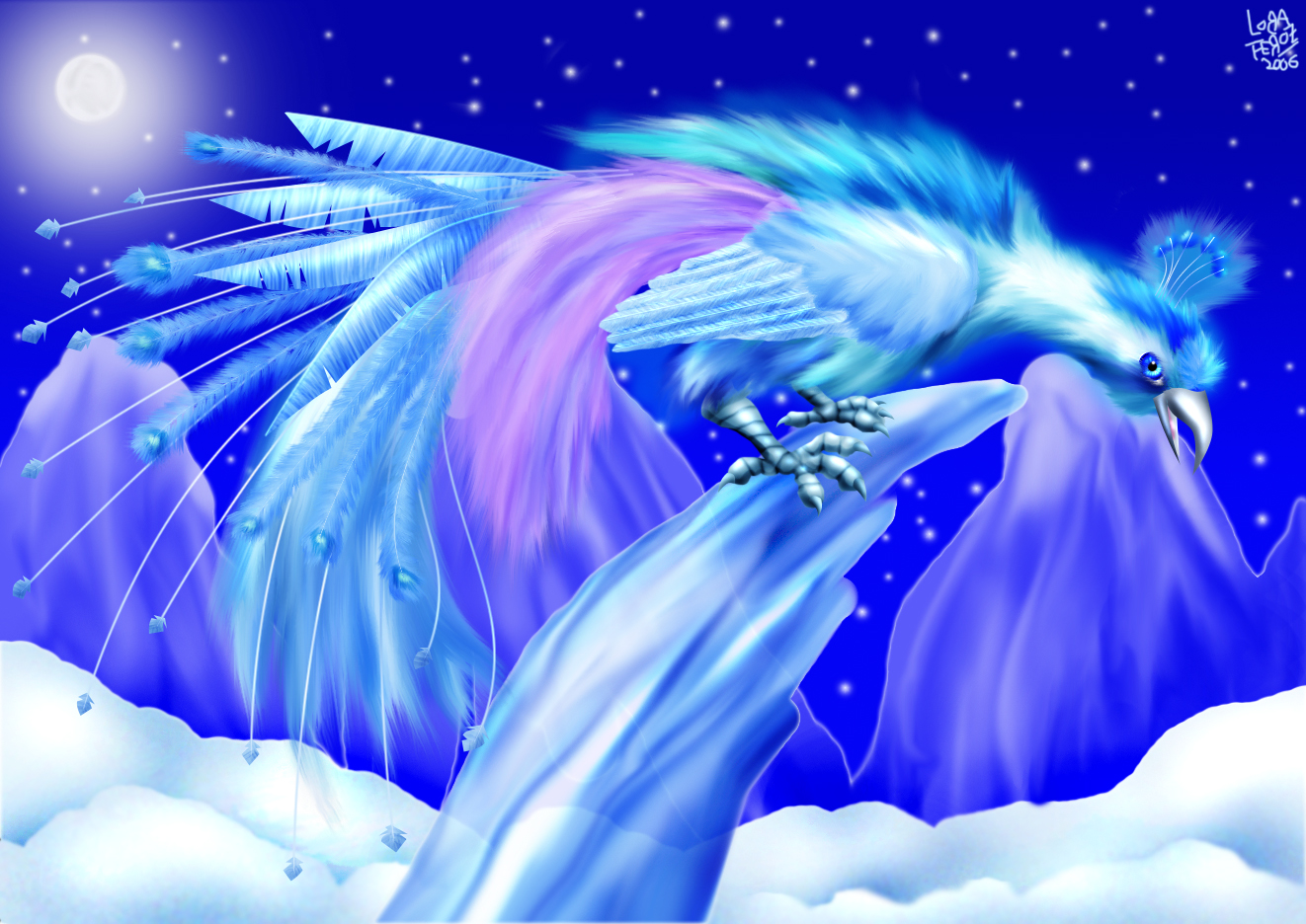 Ice Phoenix Wallpapers