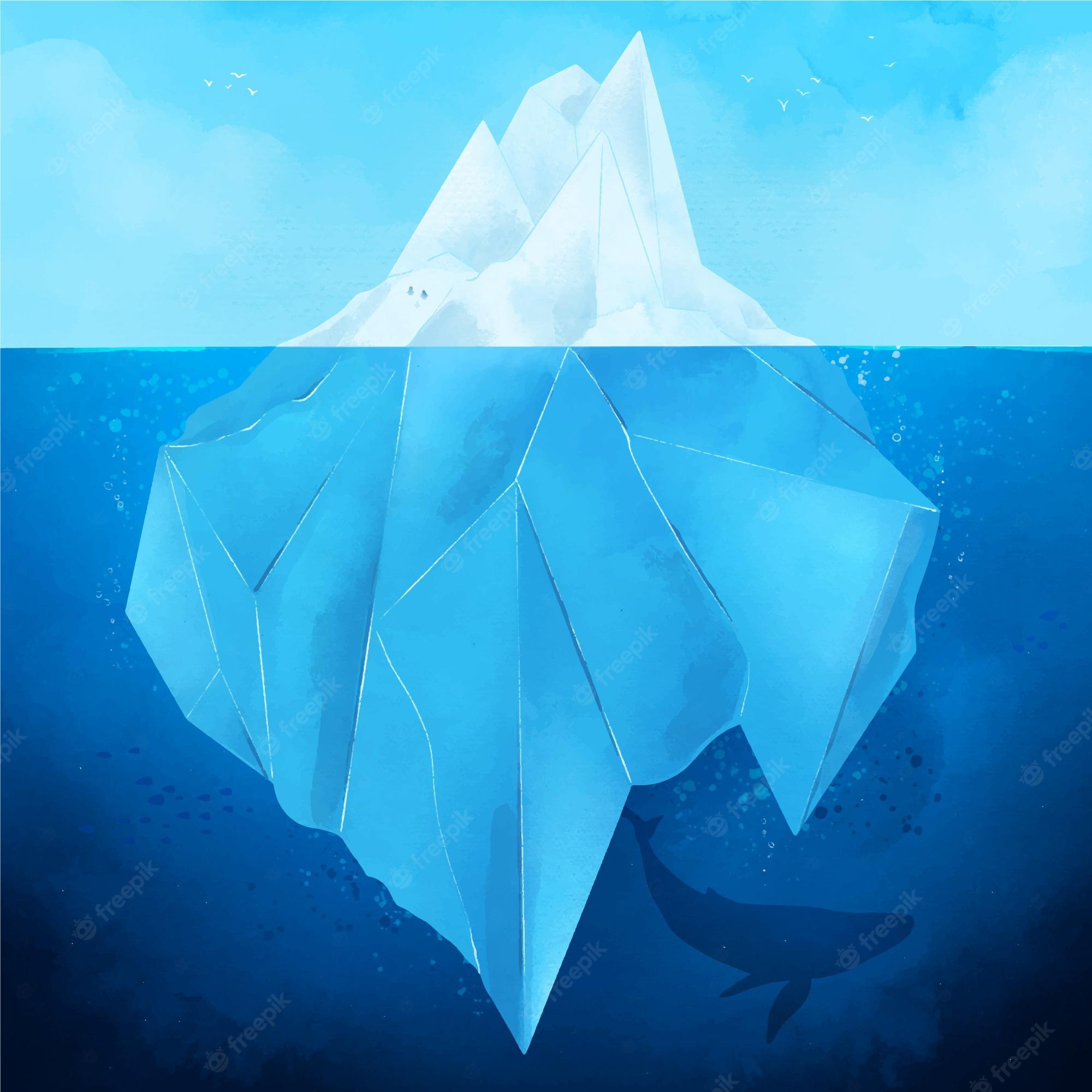 Iceberg At Night Wallpapers