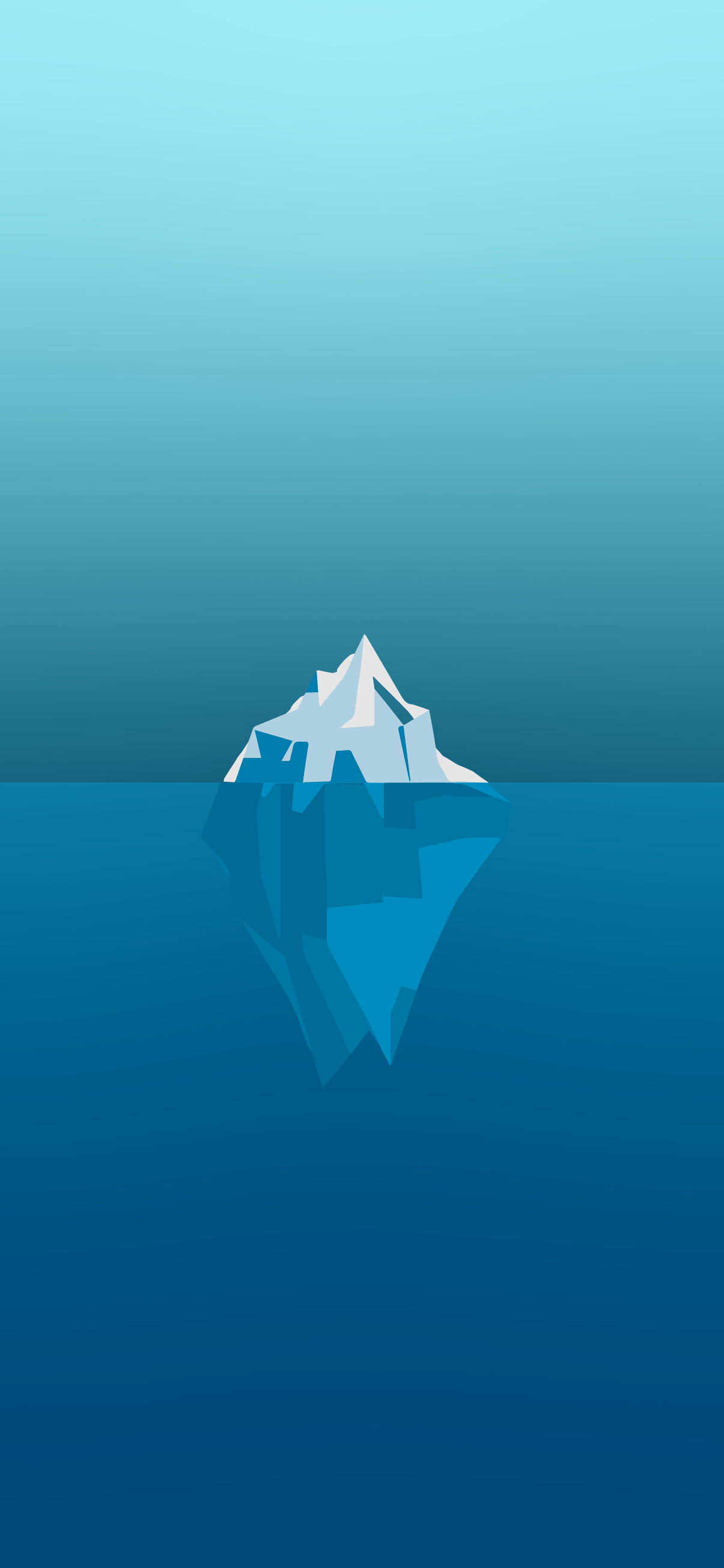 Iceberg Minimalist Wallpapers