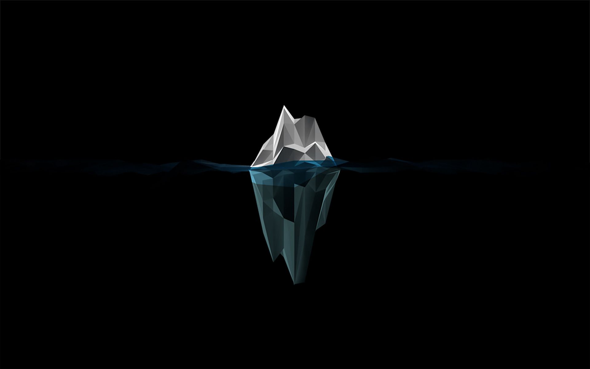 Iceberg Minimalist Wallpapers