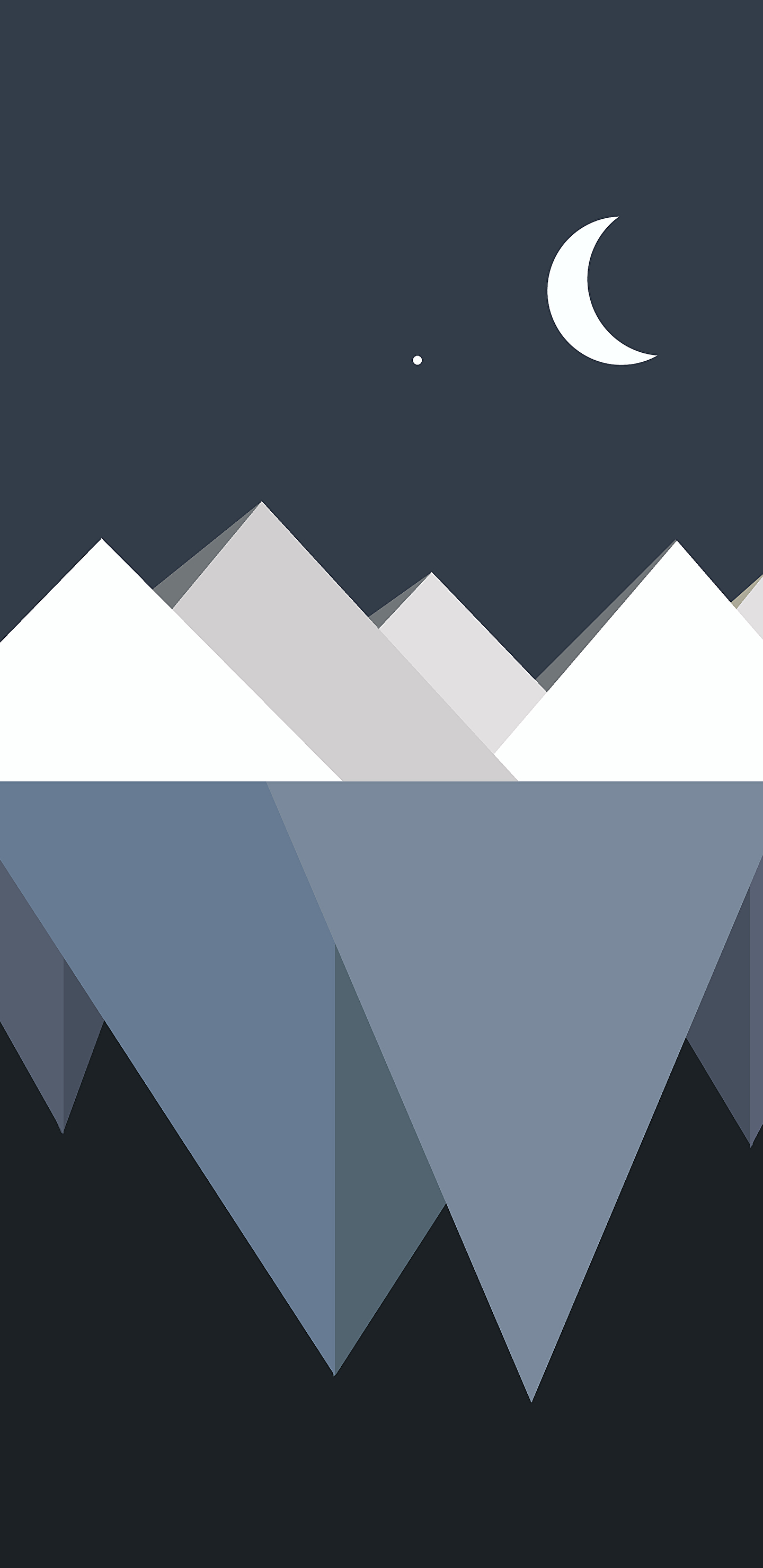 Iceberg Minimalist Wallpapers