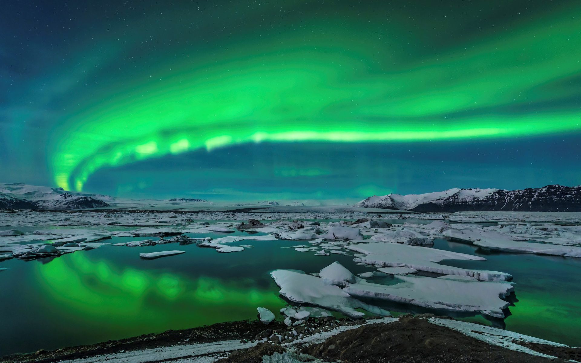 Iceland Aurora Borealis Wallpapers